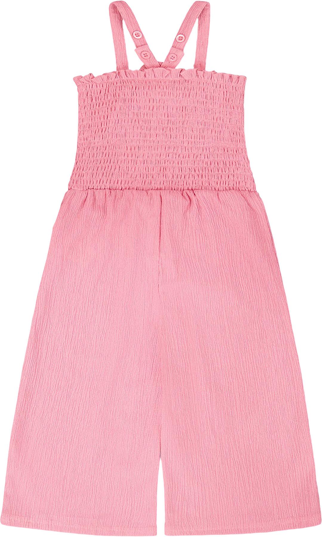 Product gallery image number 2 for product Crinkle Jersey Jumpsuit with Smocking - Big Girl