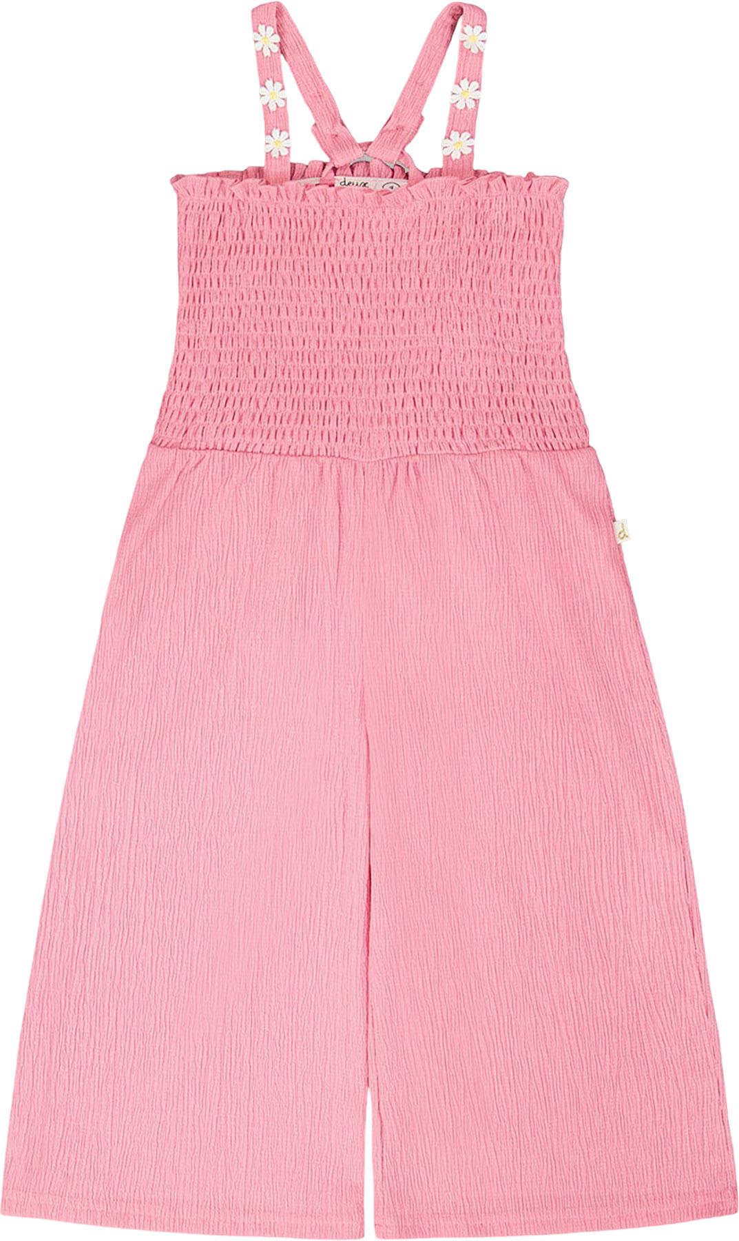 Product image for Crinkle Jersey Jumpsuit with Smocking - Big Girl