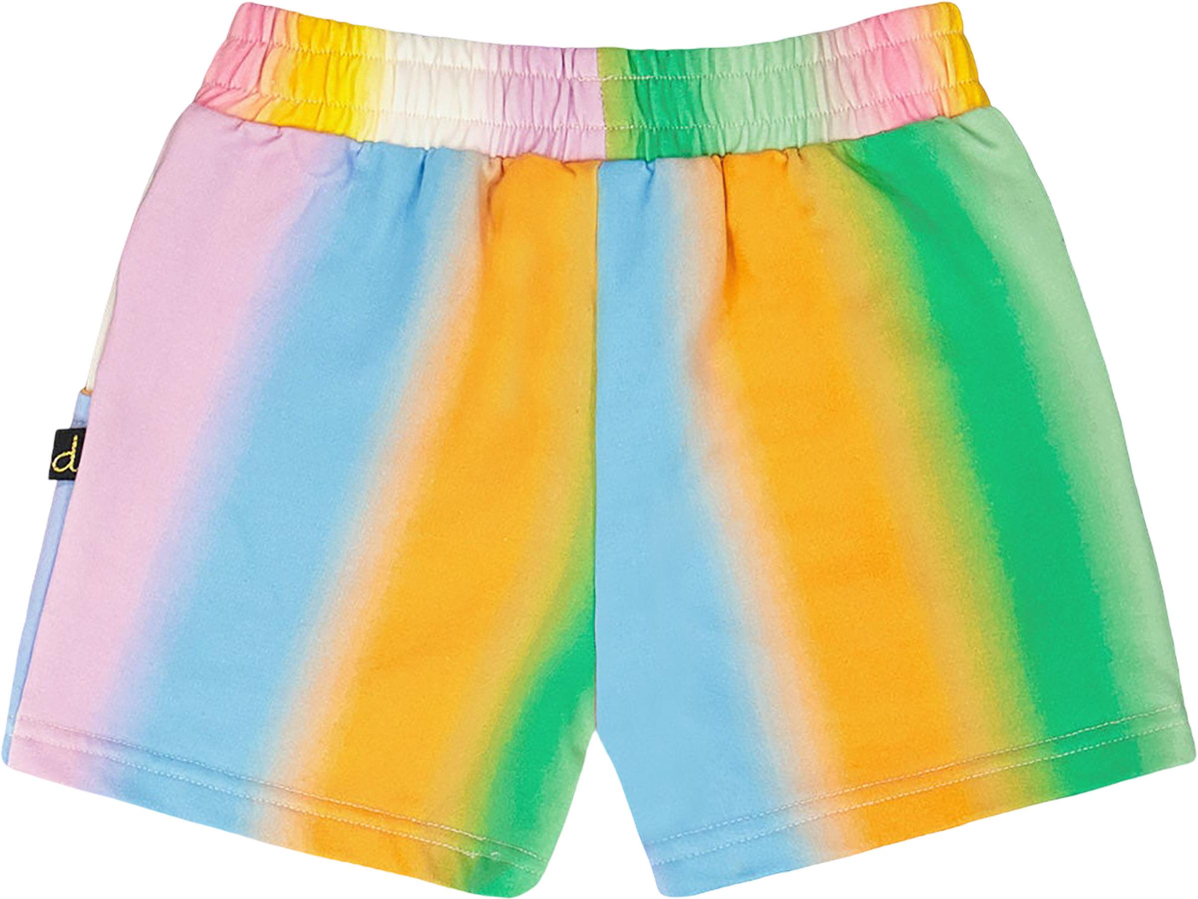 Product gallery image number 3 for product Printed French Terry Shorts - Little Girl