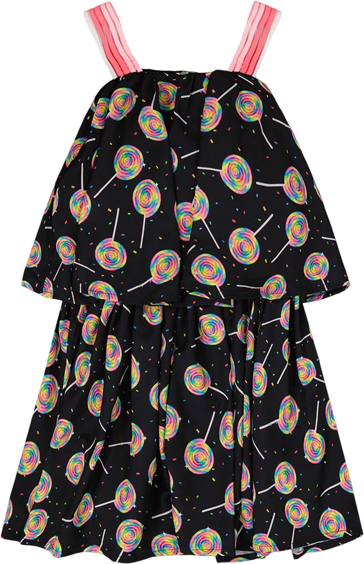 Product gallery image number 2 for product Printed Woven Dress - Little Girl