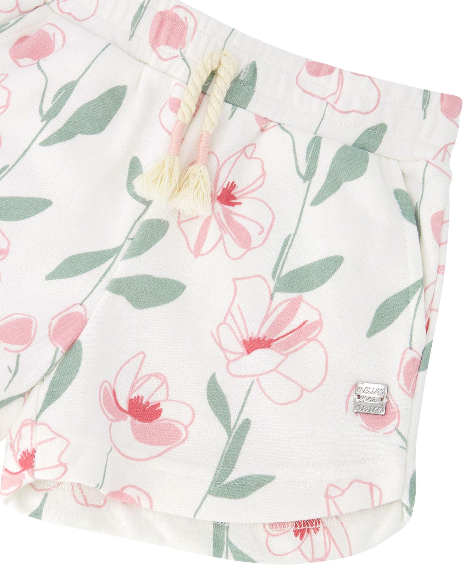 Product gallery image number 3 for product Printed French Terry Shorts - Big Girl