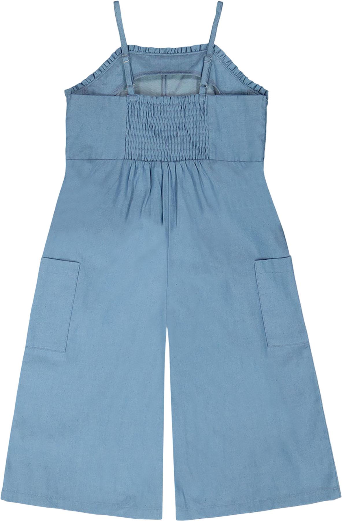 Product gallery image number 2 for product Chambray Jumpsuit - Little Girl