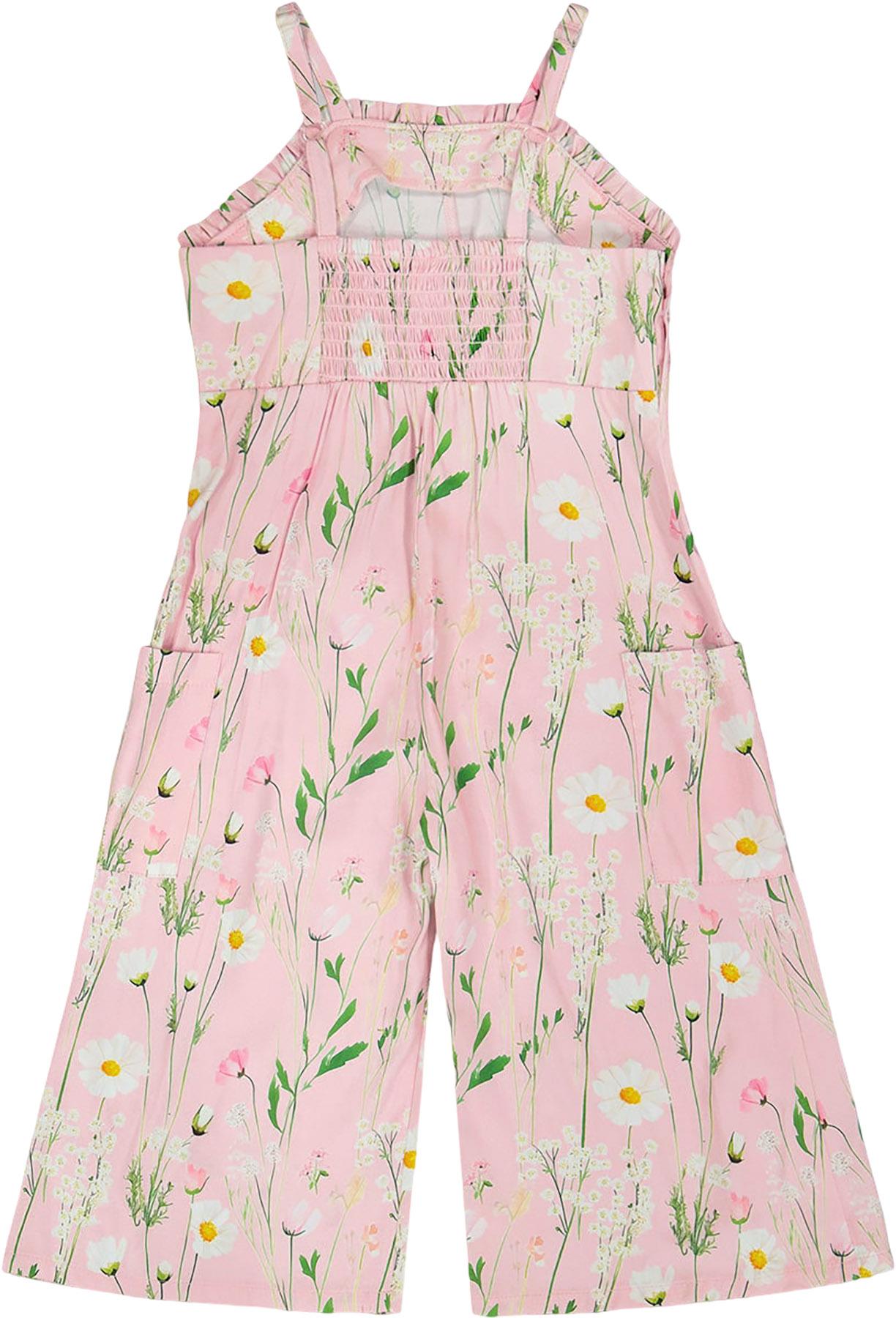 Product gallery image number 2 for product Printed Viscose Jumpsuit - Little Girl
