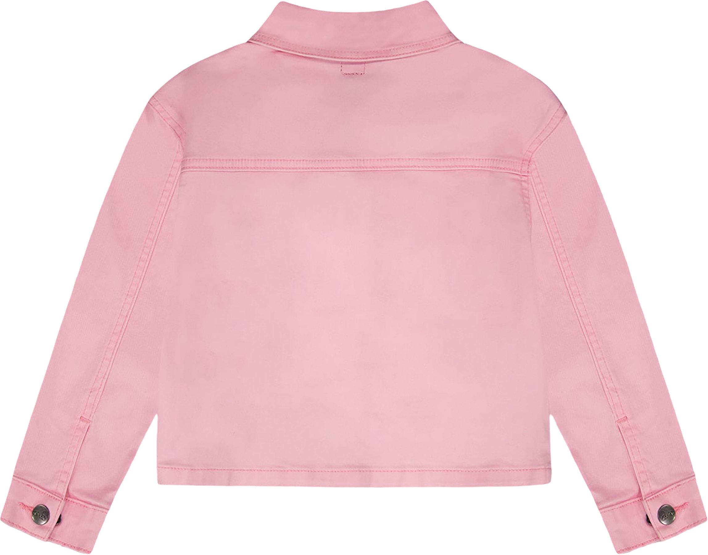 Product gallery image number 2 for product Denim Jacket with Embroidered Patches - Big Girl