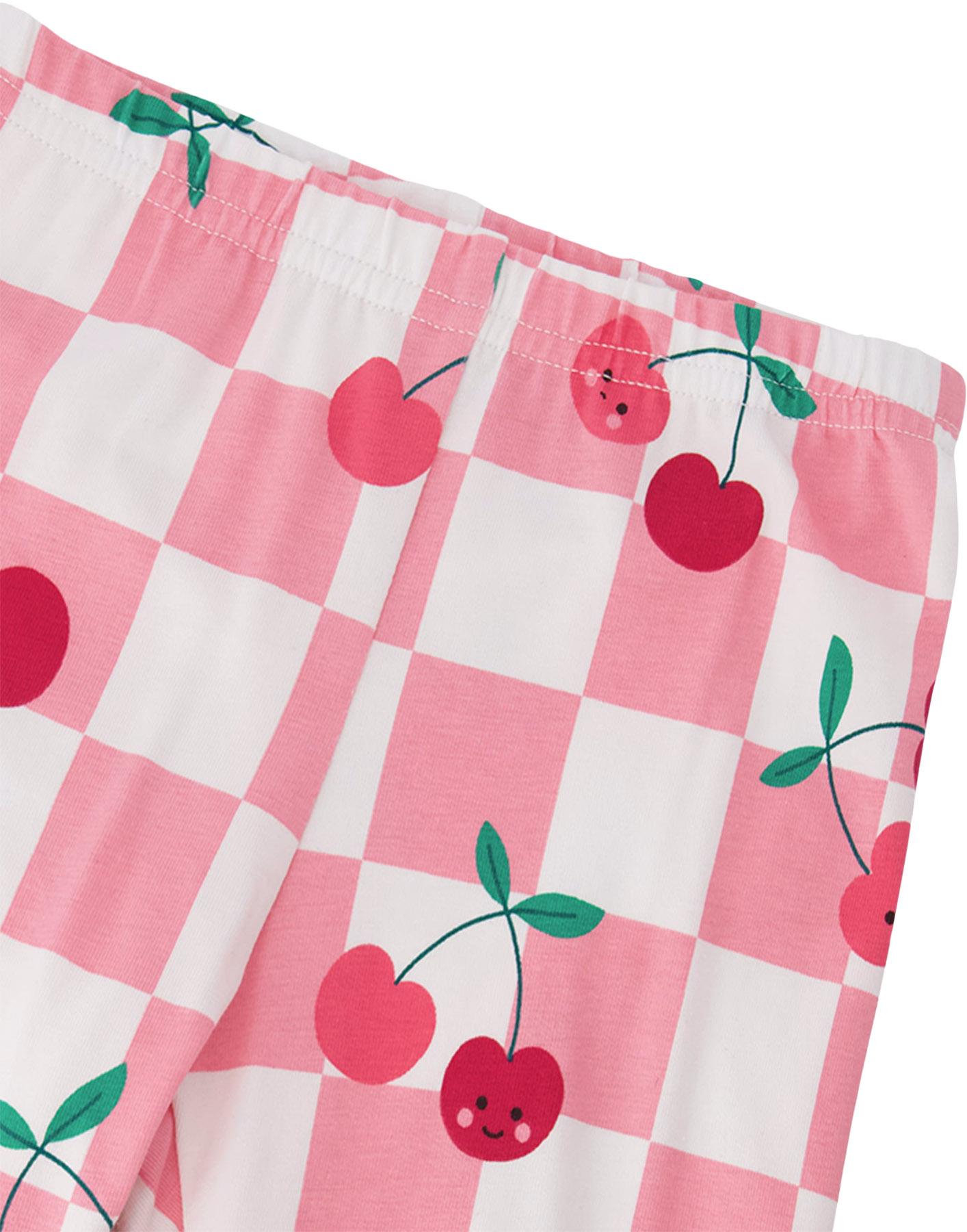 Product gallery image number 3 for product Printed Organic Cotton Jersey Capri - Little Girl 