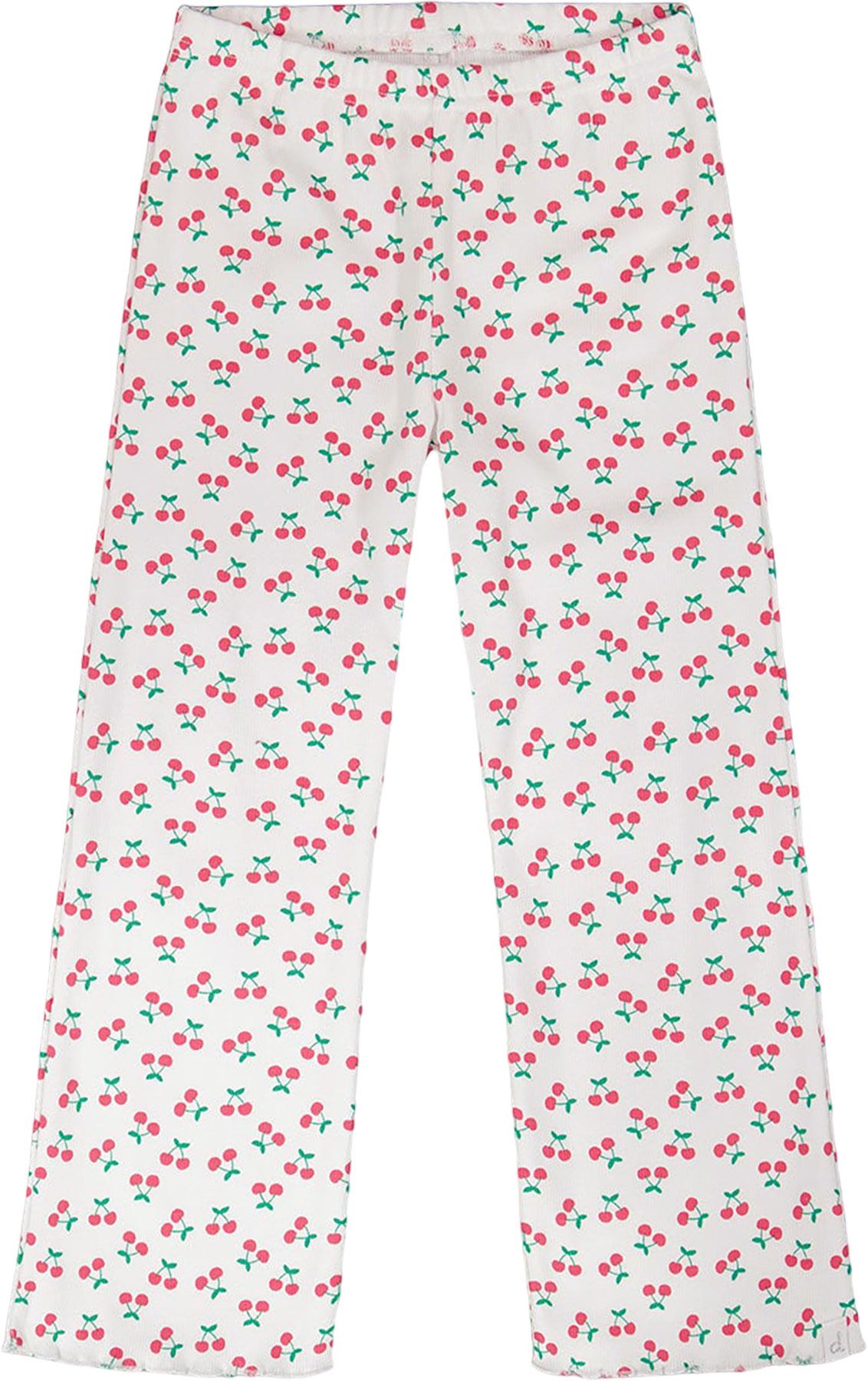Product image for Printed Rib Flare Leg Leggings - Little Girl 