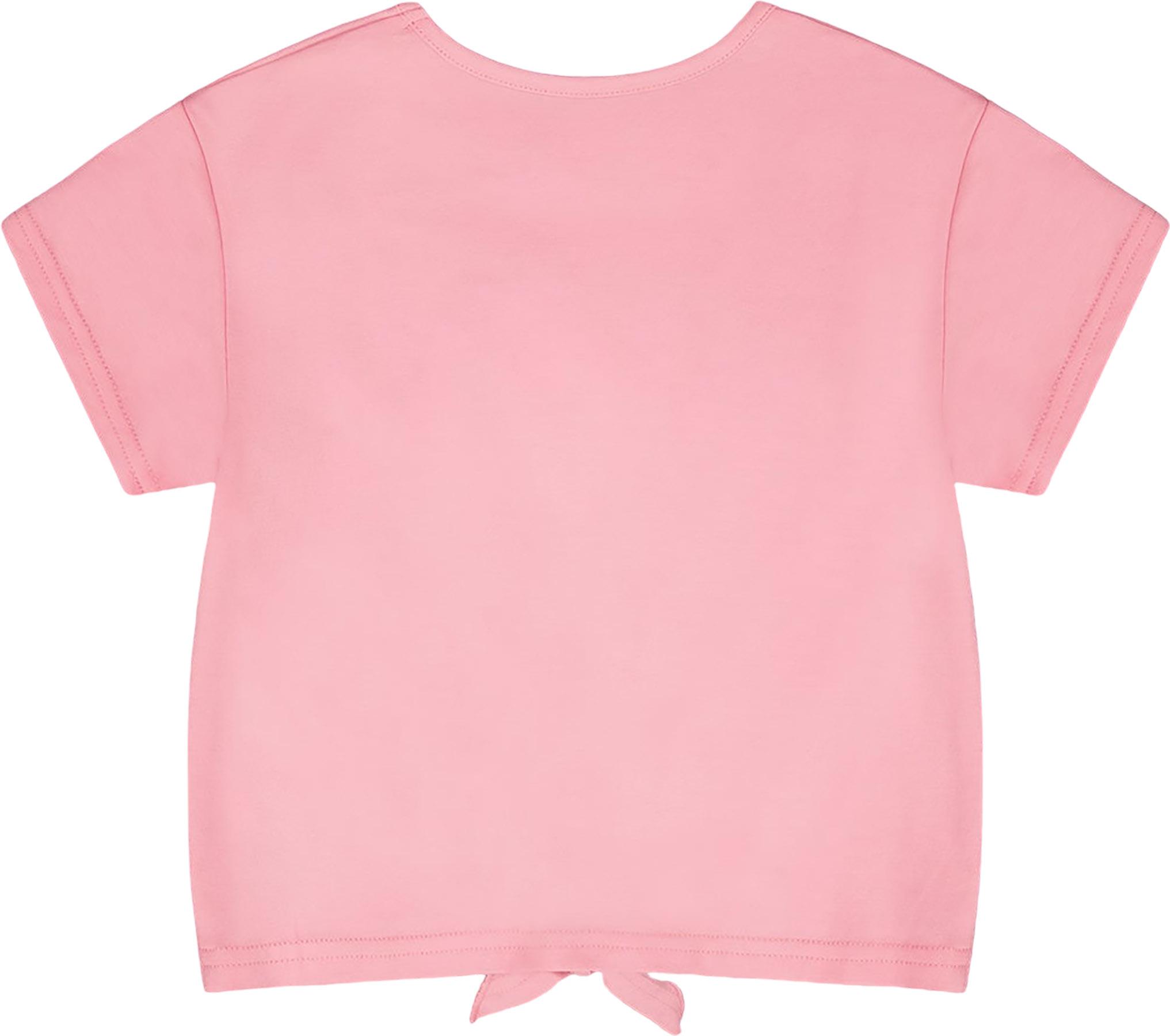 Product gallery image number 3 for product Organic Cotton Jersey T-Shirt with Tie at Waist - Big Girl