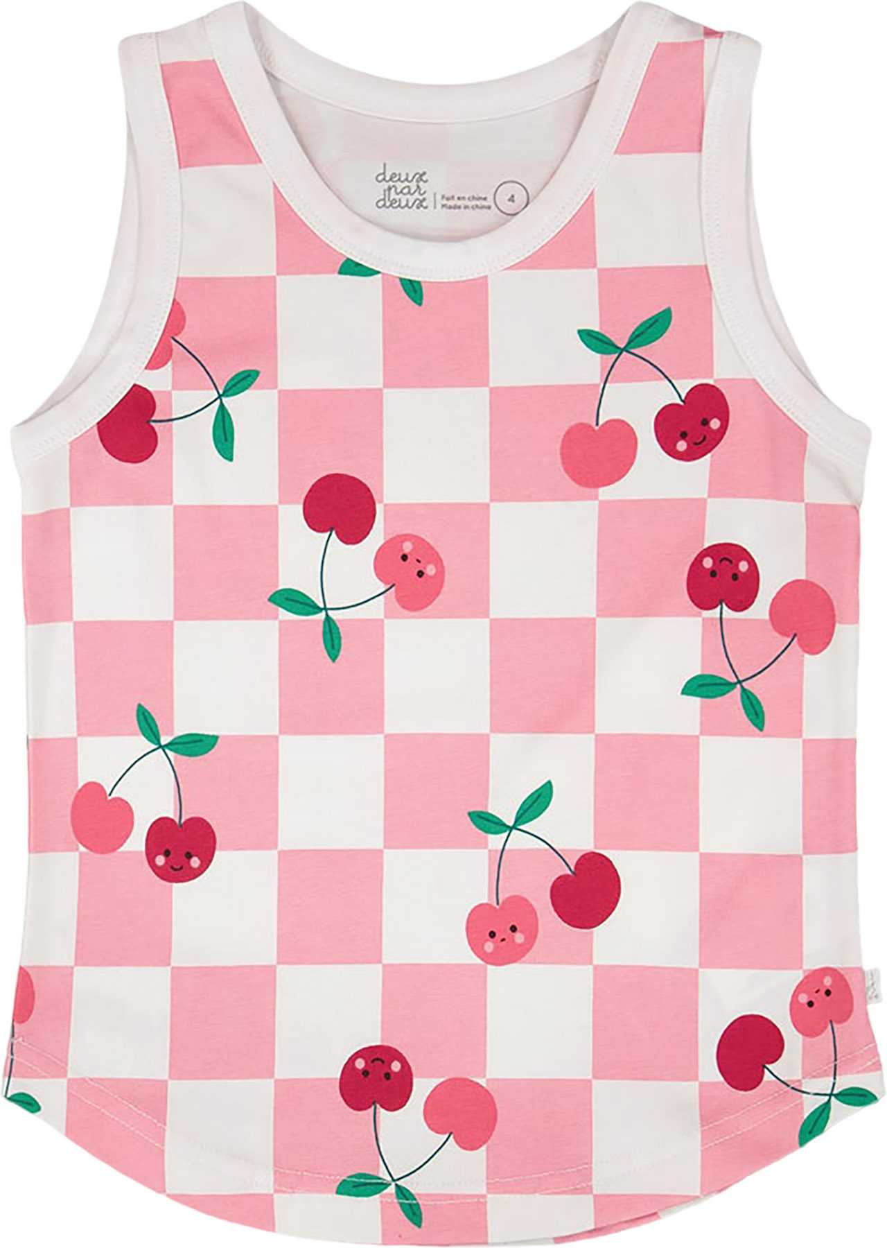 Pink Printed Cherries