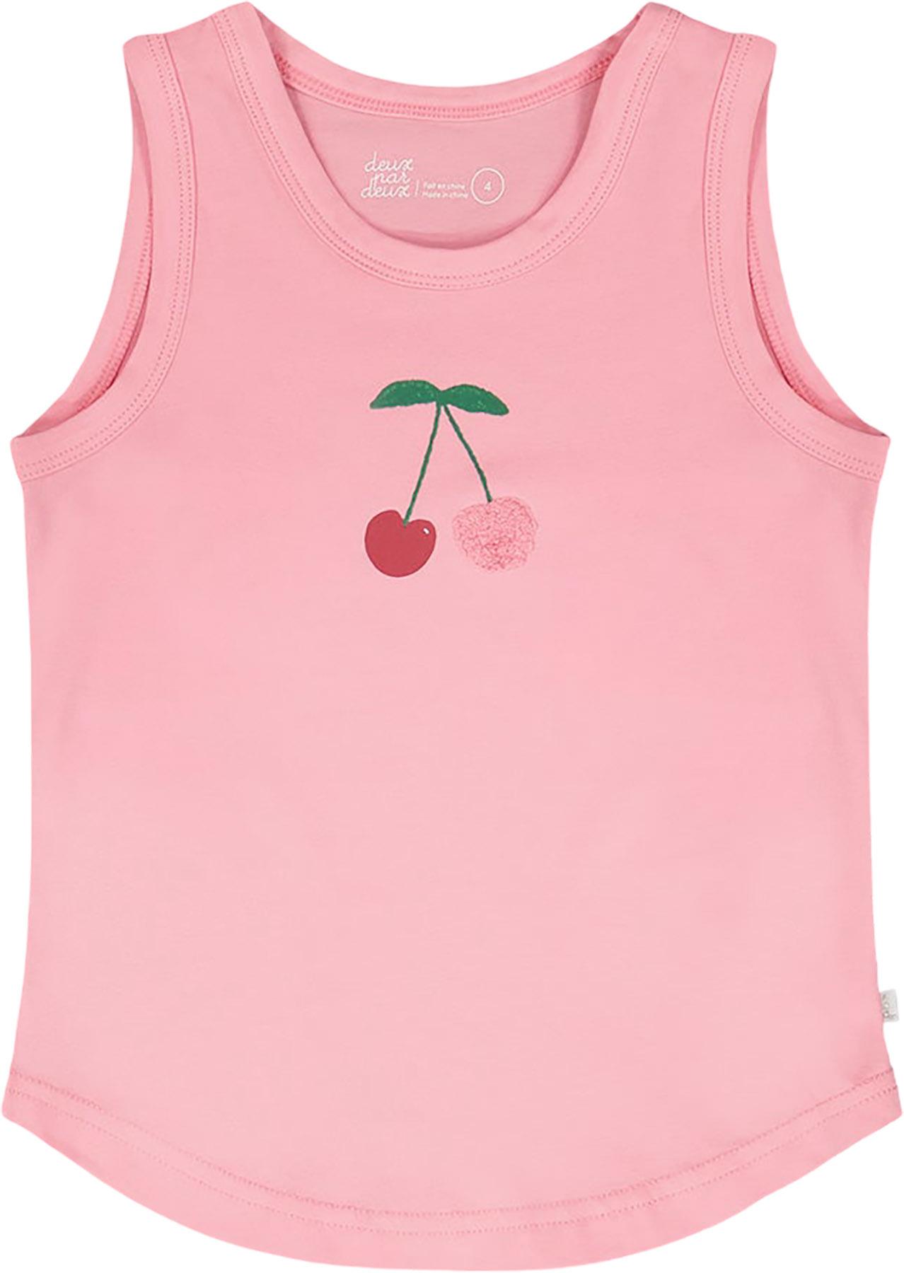 Product image for Printed Organic Cotton Jersey Tank Top - Little Girl
