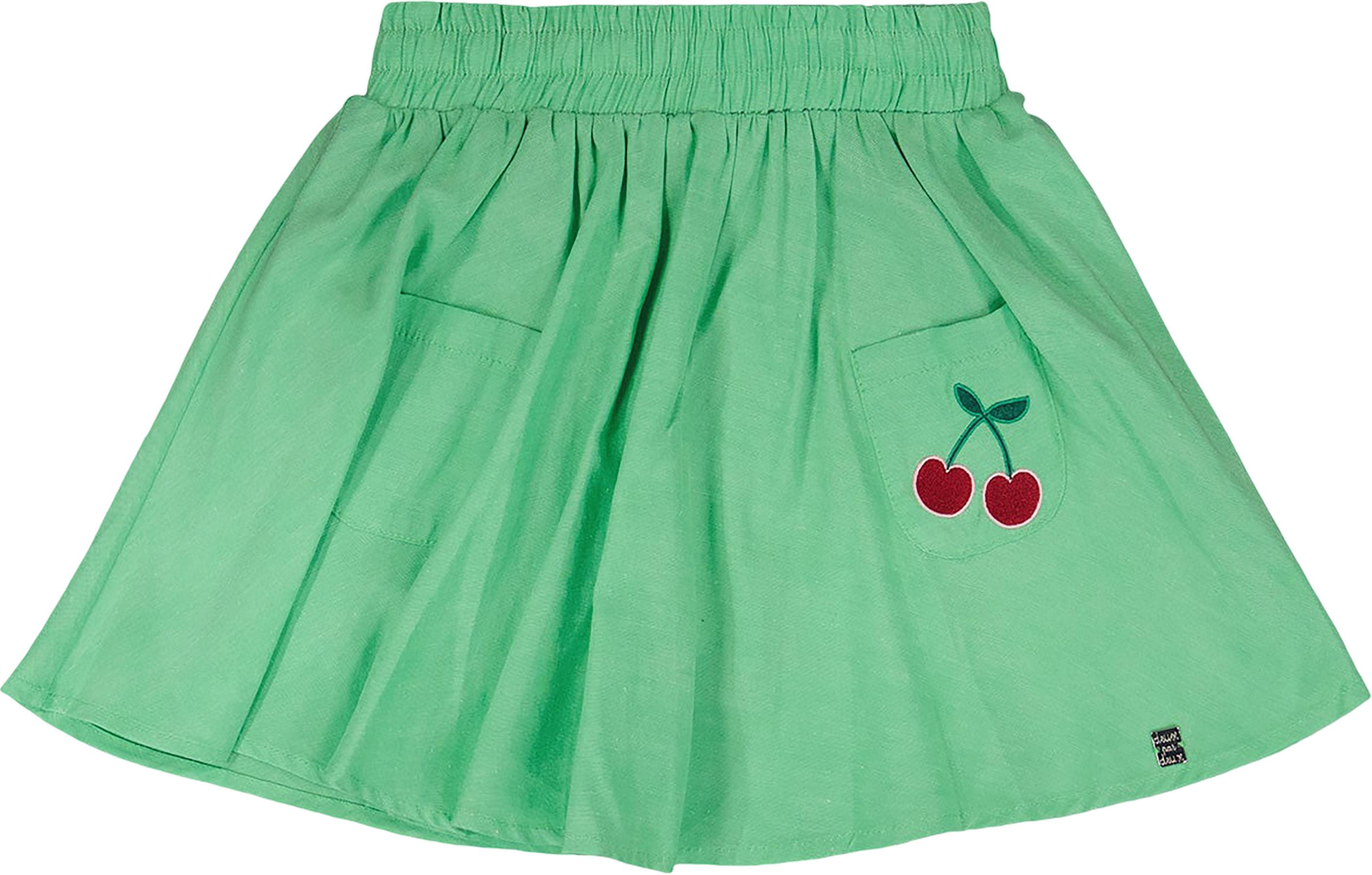 Product image for Organic Cotton Skort with Embroidery - Little Girl 