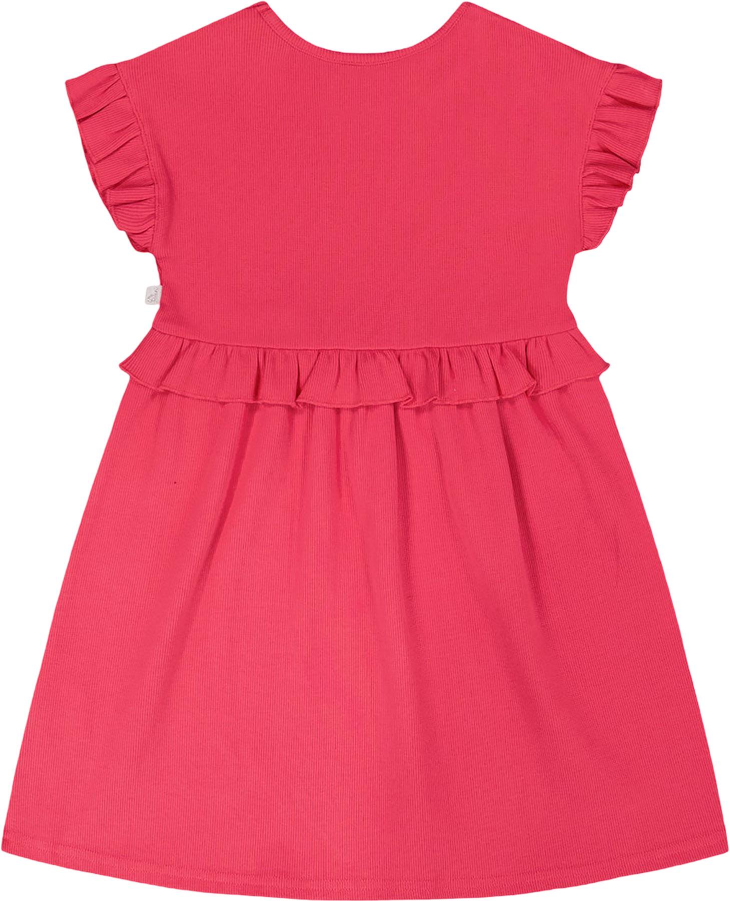 Product gallery image number 2 for product Printed Cotton Rib Dress - Little Girl 