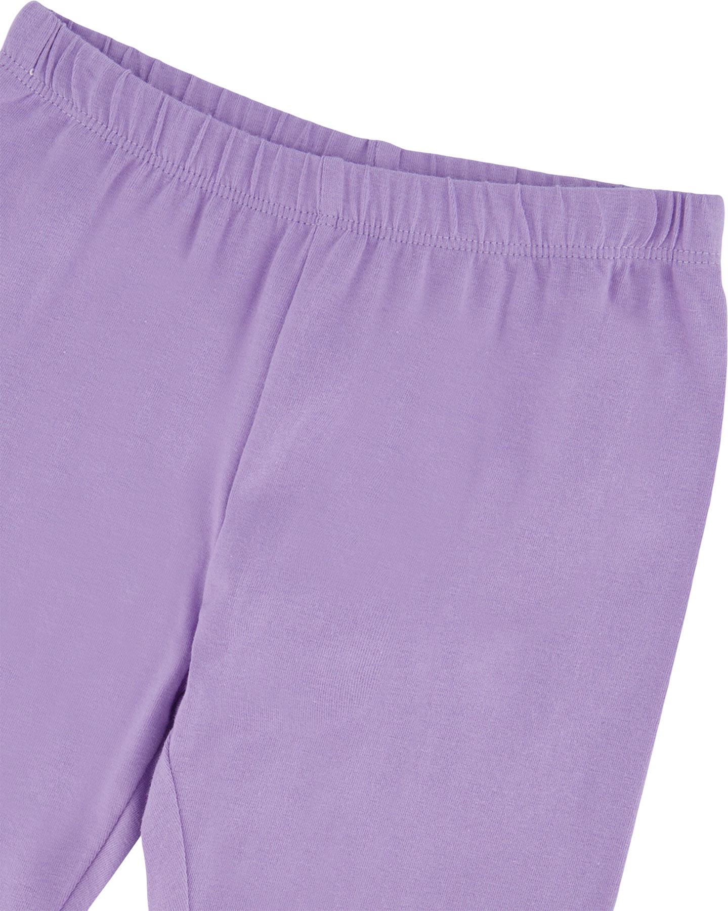 Product gallery image number 3 for product Printed Organic Cotton Jersey Capri - Little Girl 