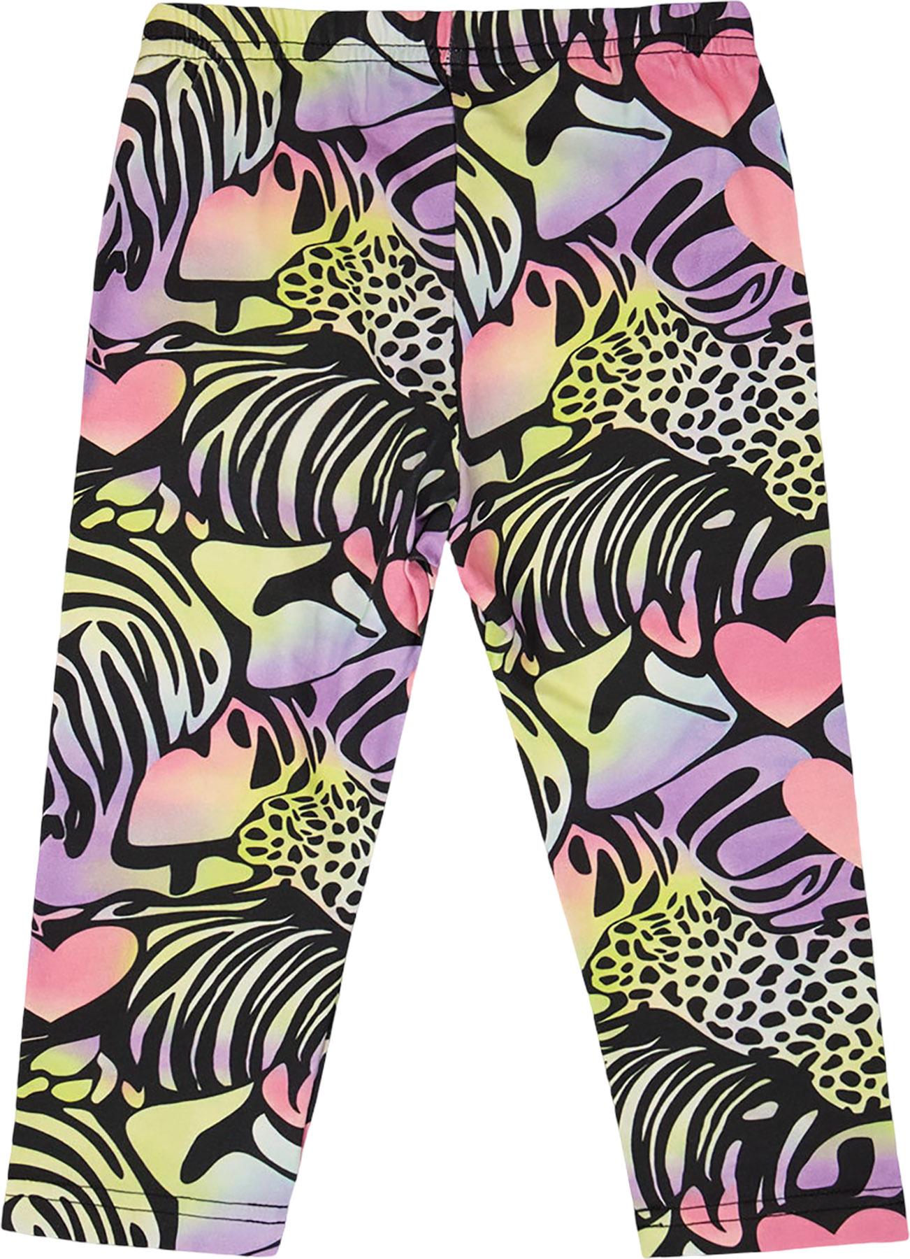 Product gallery image number 2 for product Printed Organic Cotton Jersey Capri - Little Girl 