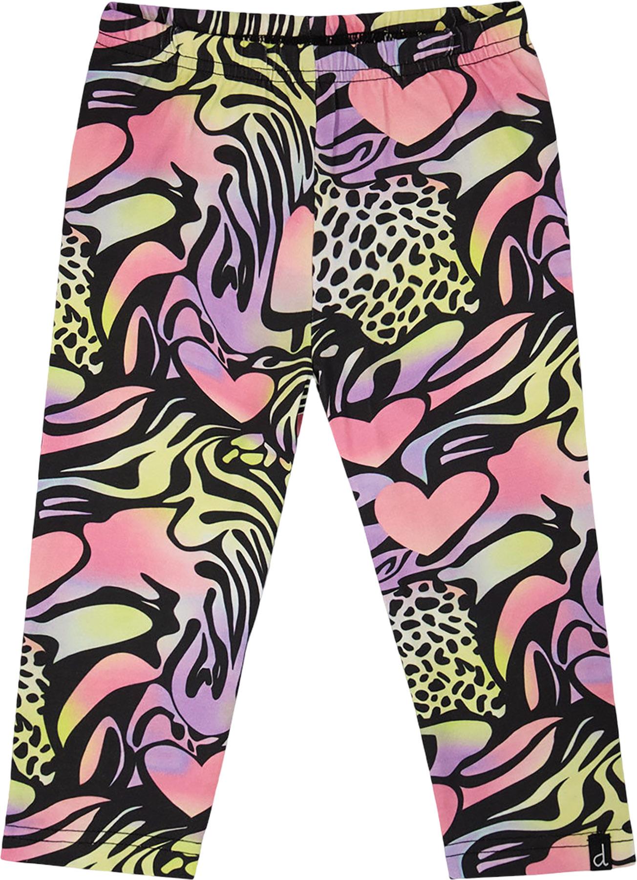 Product image for Printed Organic Cotton Jersey Capri - Little Girl 