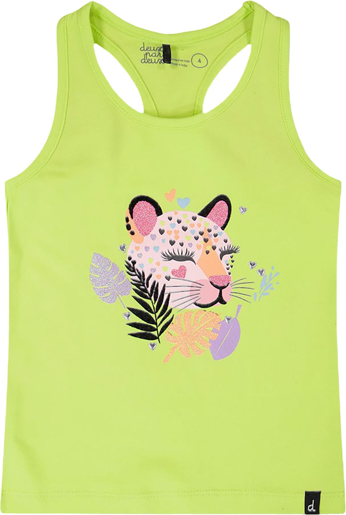 Product image for Printed Organic Cotton Jersey Tank Top - Little Girl