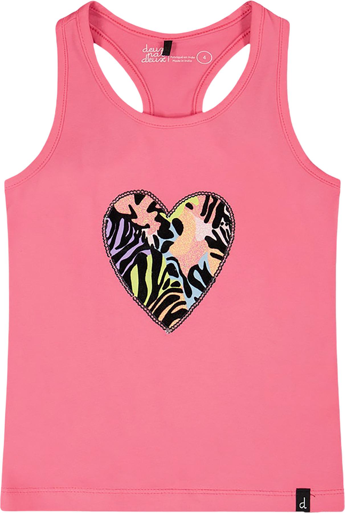 Product image for Printed Organic Cotton Jersey Tank Top - Little Girl