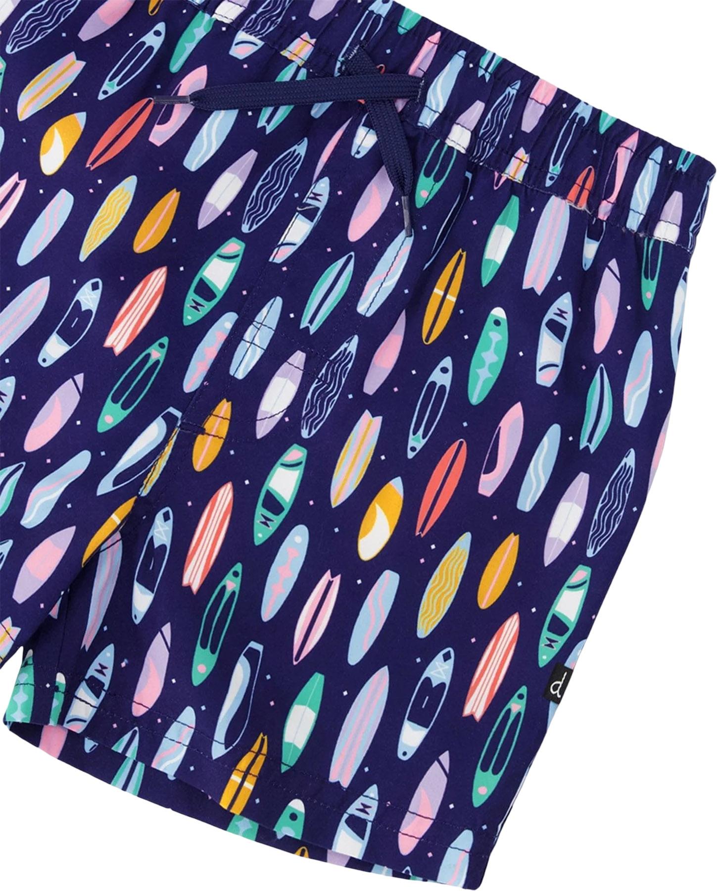 Product gallery image number 2 for product Surfboard Print Boardshorts - Little Boy