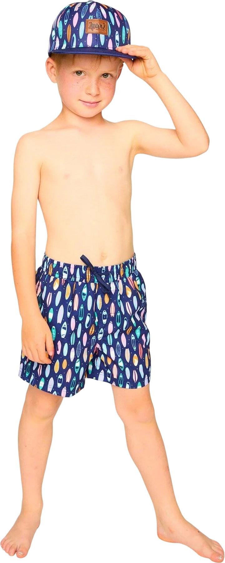 Product gallery image number 4 for product Surfboard Print Boardshorts - Little Boy