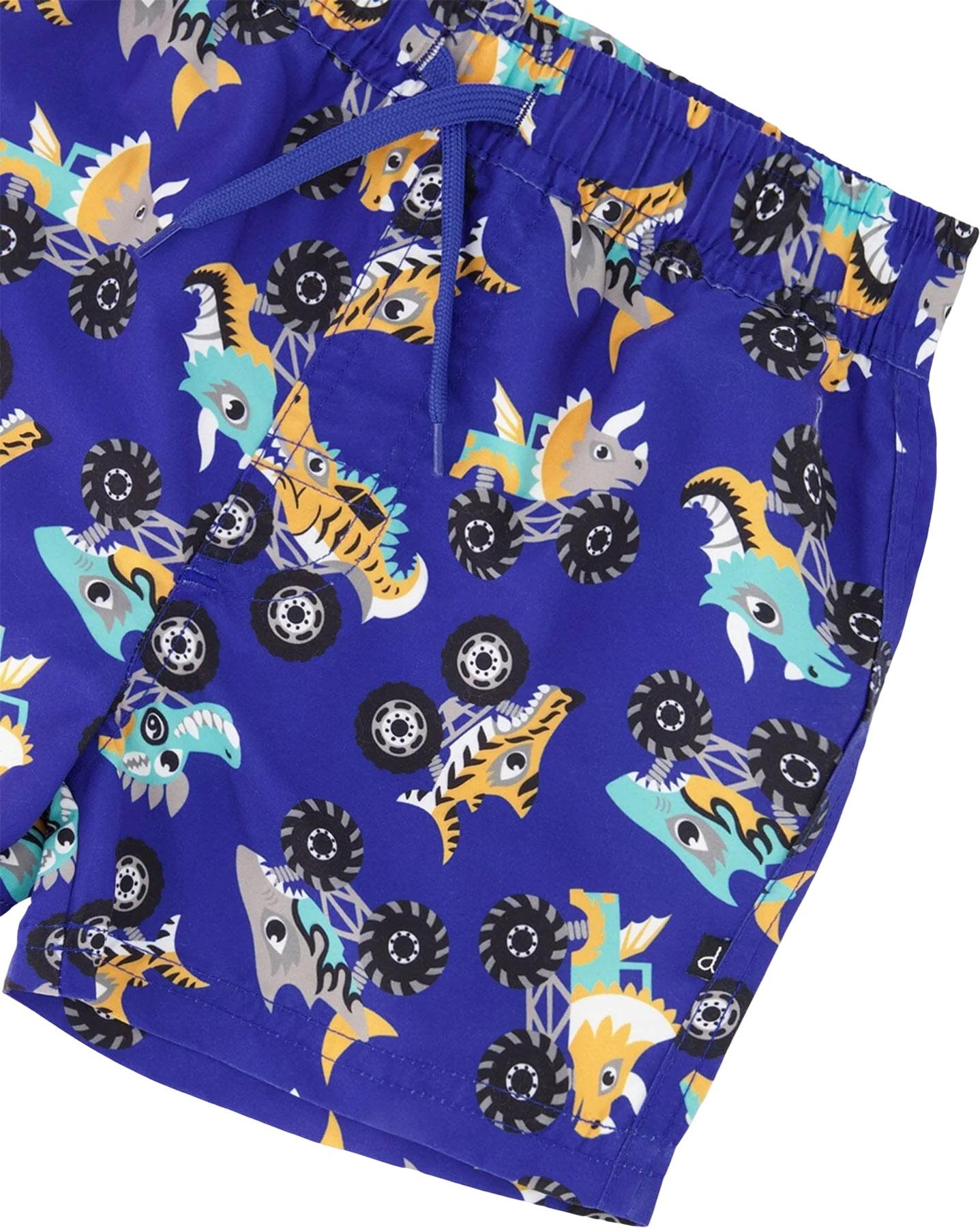 Numéro de l'image de la galerie de produits 3 pour le produit Short de bain à imprimé camions - Grand garçon