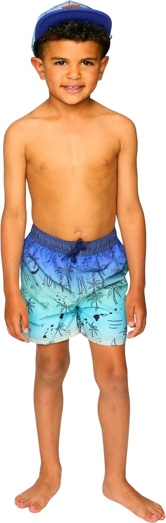 Product gallery image number 4 for product Beach Print Boardshorts - Little Boy