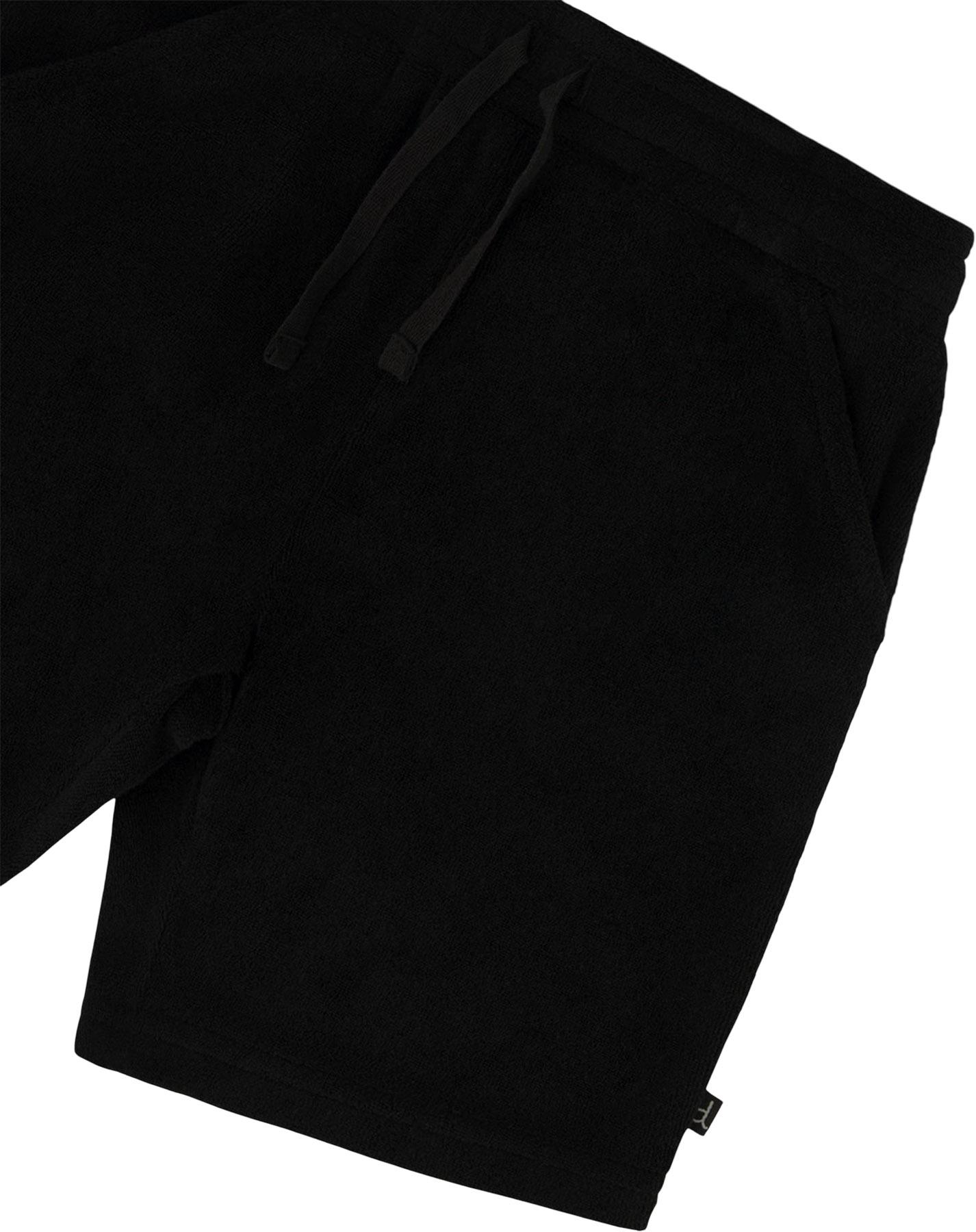 Product gallery image number 4 for product Striped Hooded Terry T-Shirt with Shorts Set - Big Boy