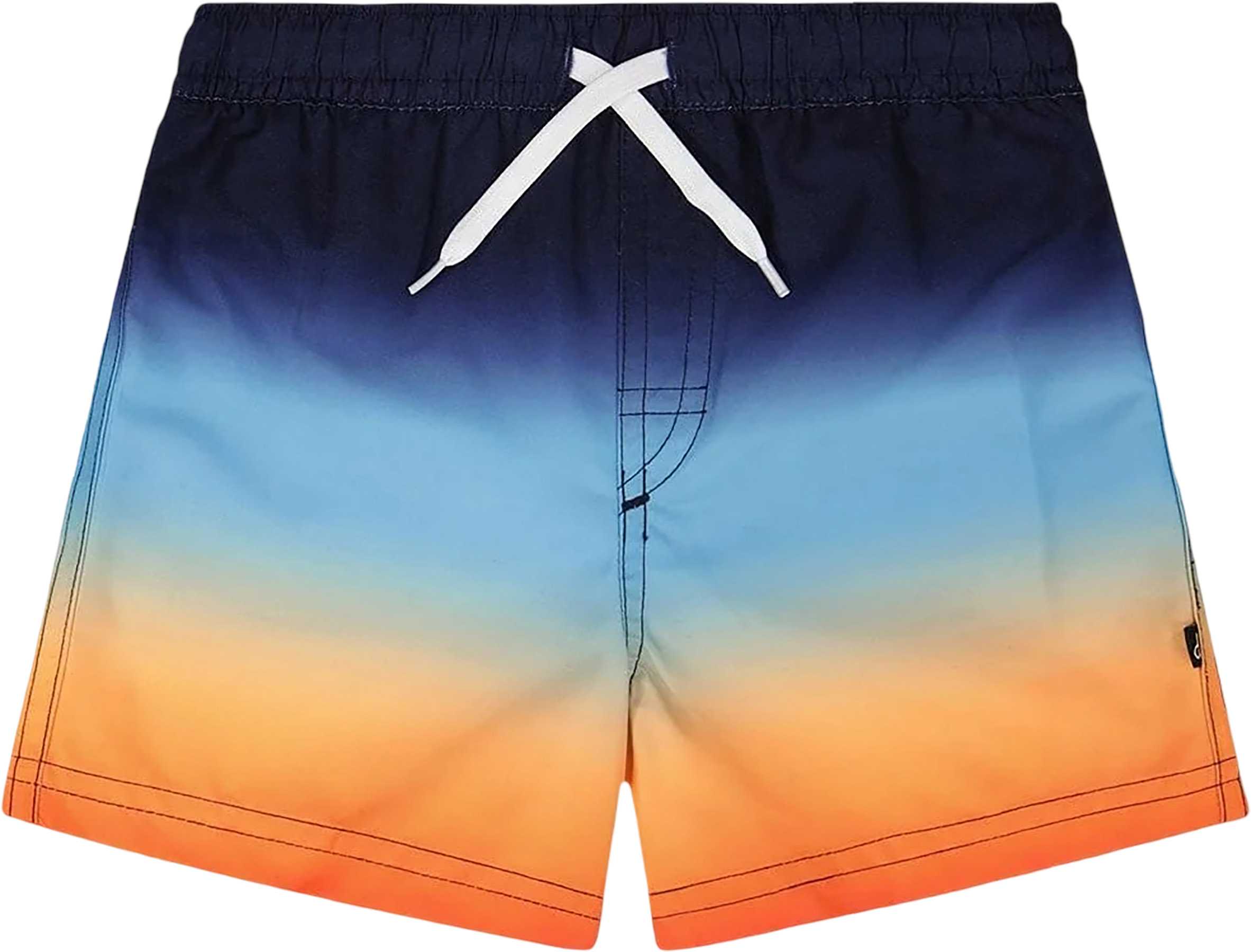 Product image for Blue and Orange Gradient Swim Trunks - Big Boy