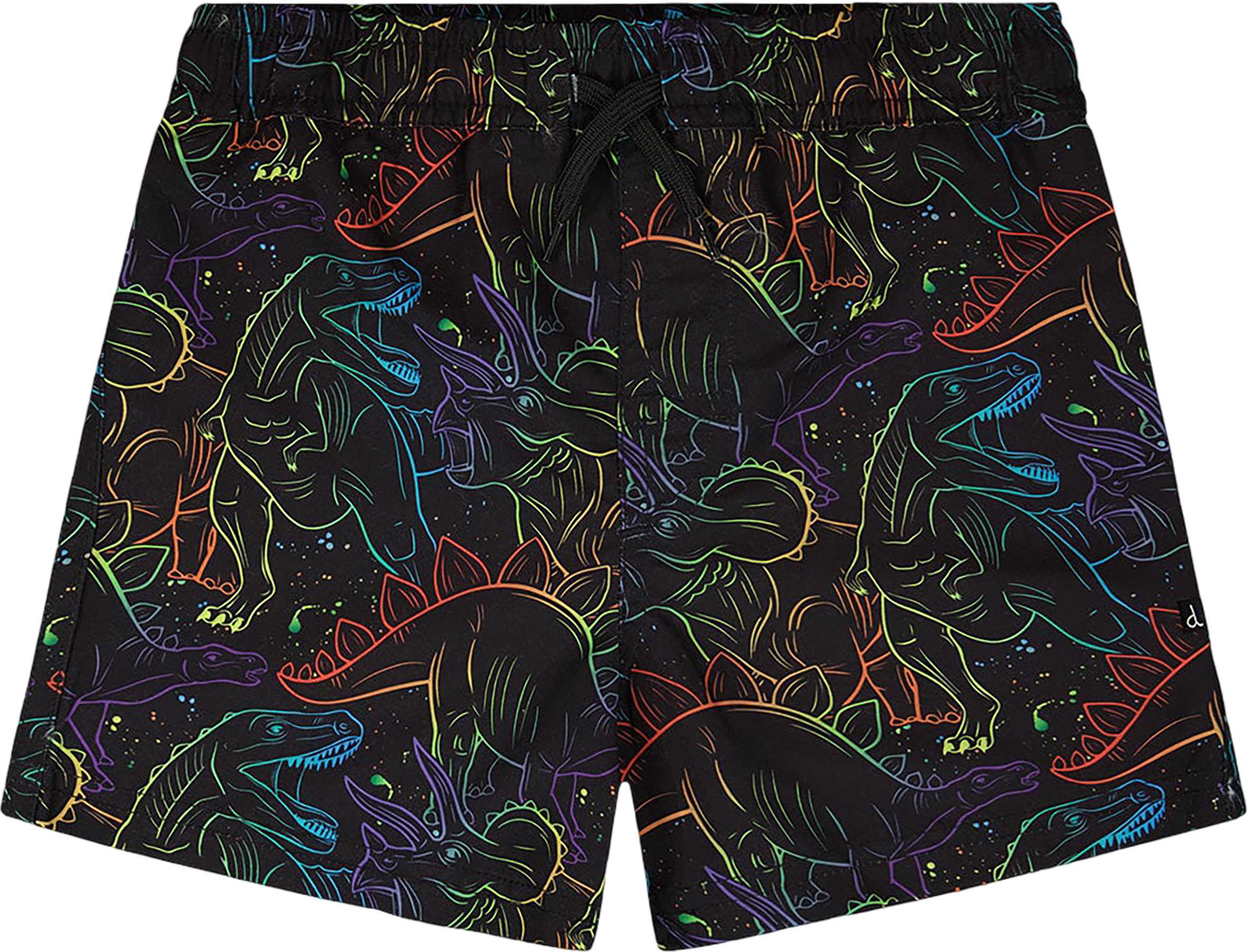 Black Dinosaur Print
