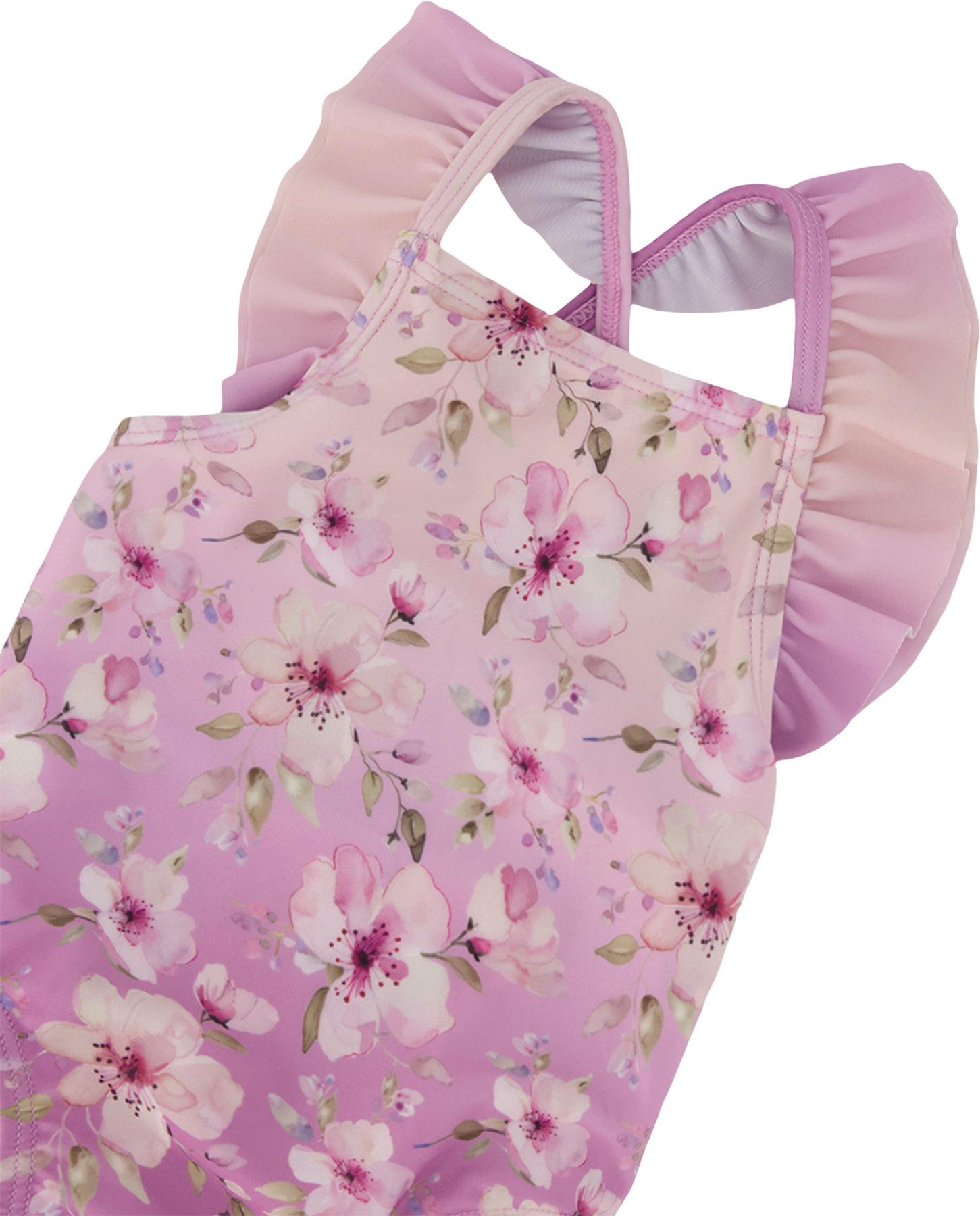 Product gallery image number 2 for product Printed One-Piece Swimsuit - Little Girl