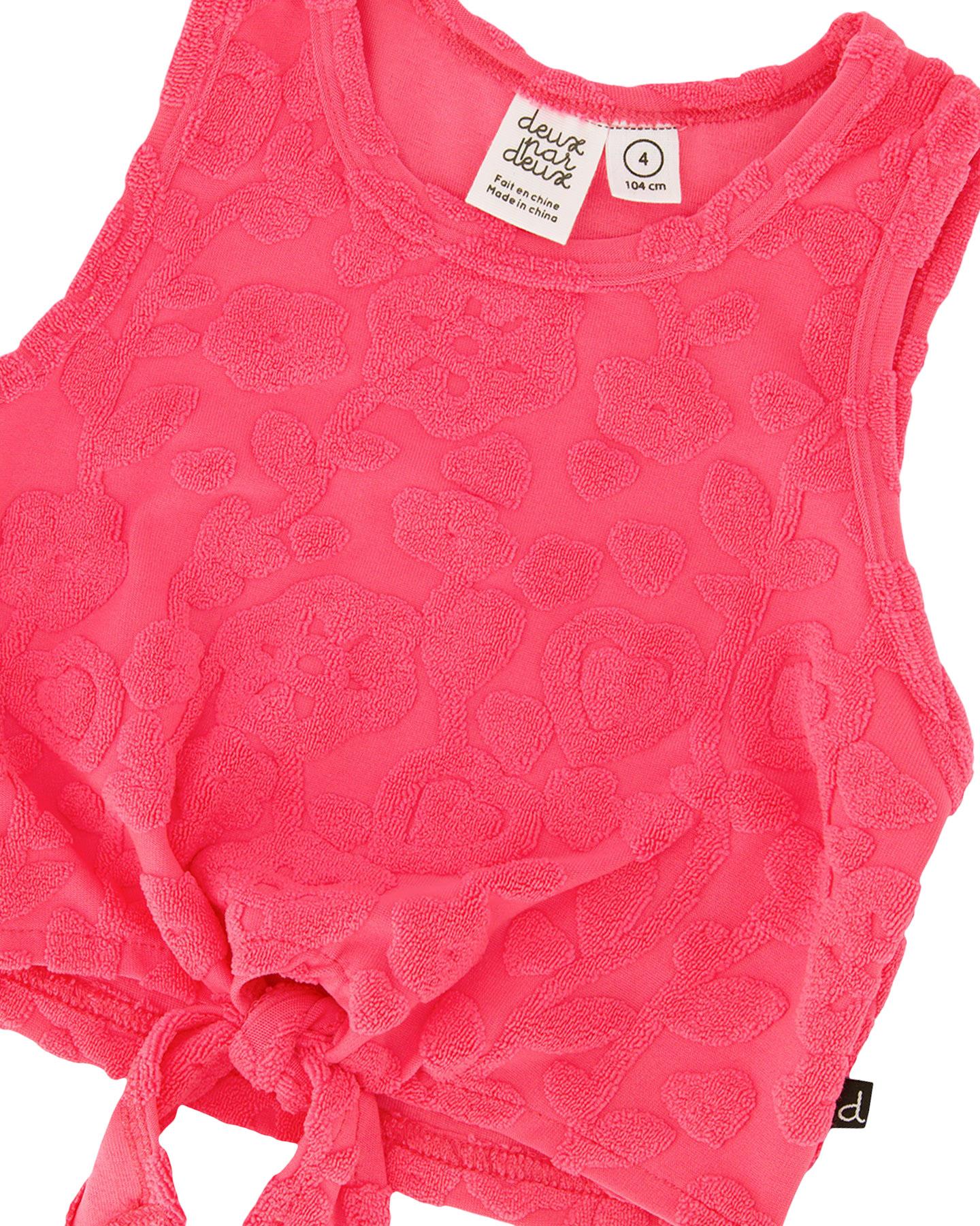 Product gallery image number 3 for product Terry Tank Top with Shorts Set - Little Girl