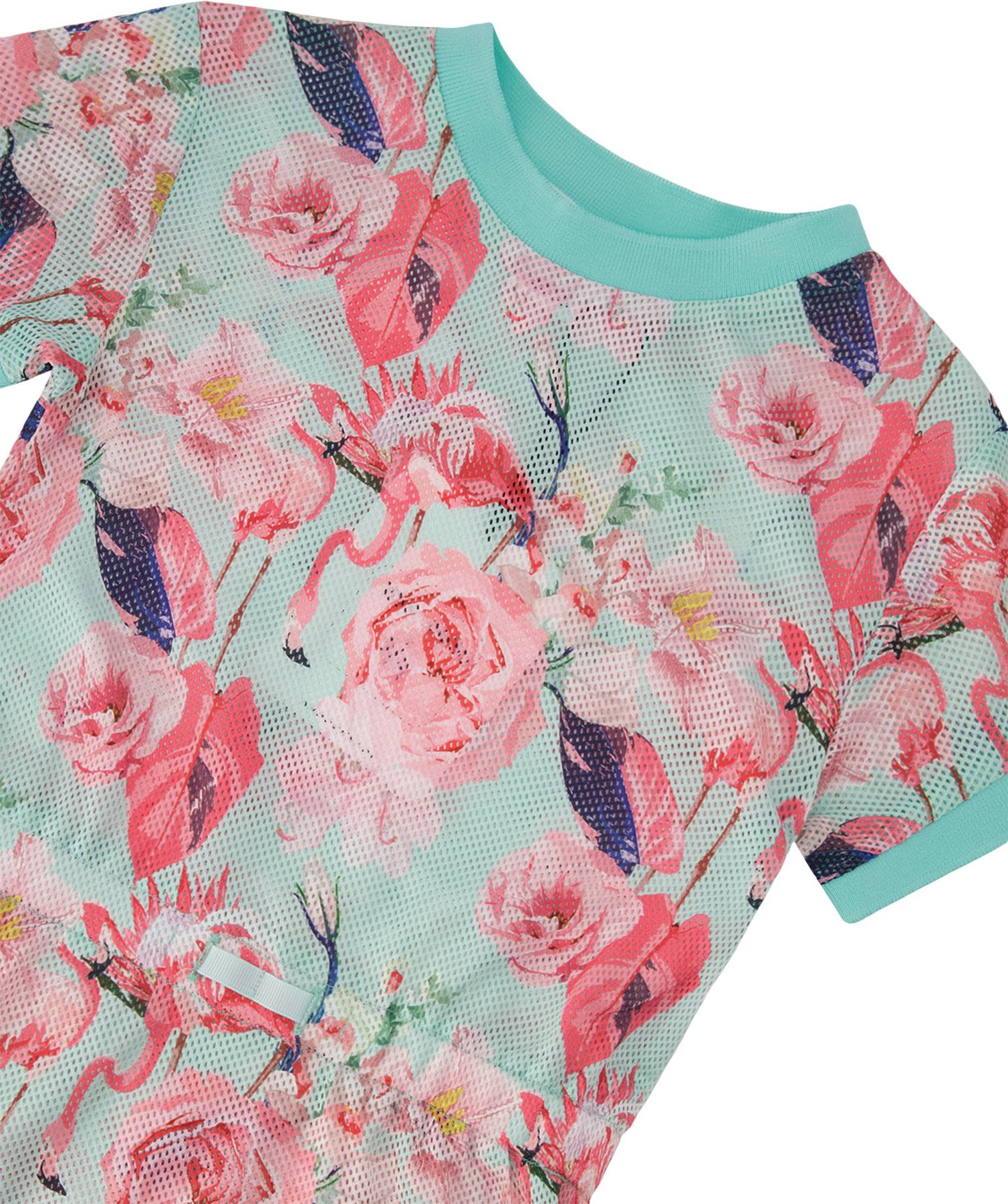 Product gallery image number 3 for product Printed Mesh Beach Dress - Big Girl