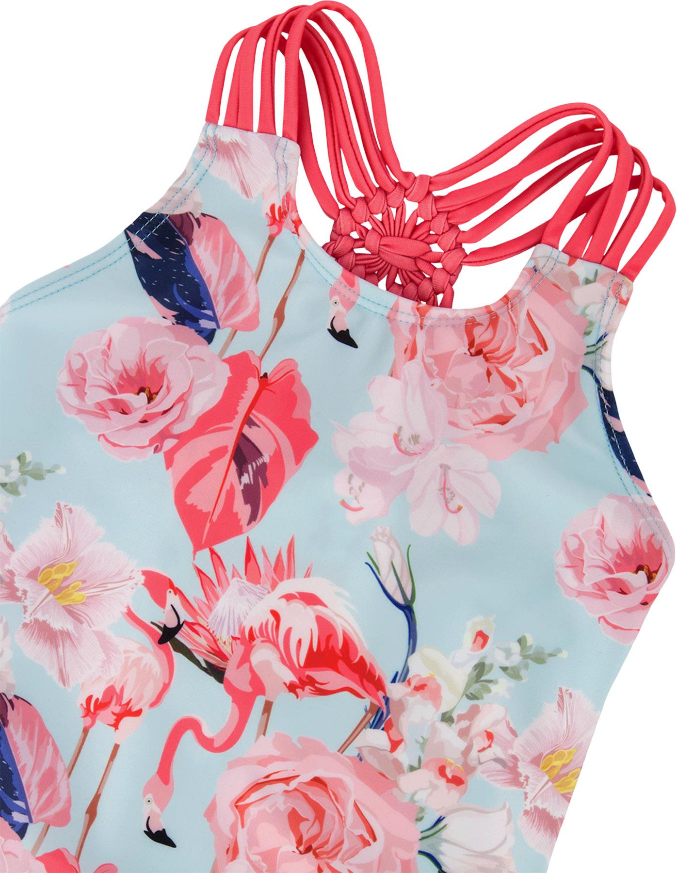 Product gallery image number 3 for product Printed One-Piece Swimsuit - Little Girl