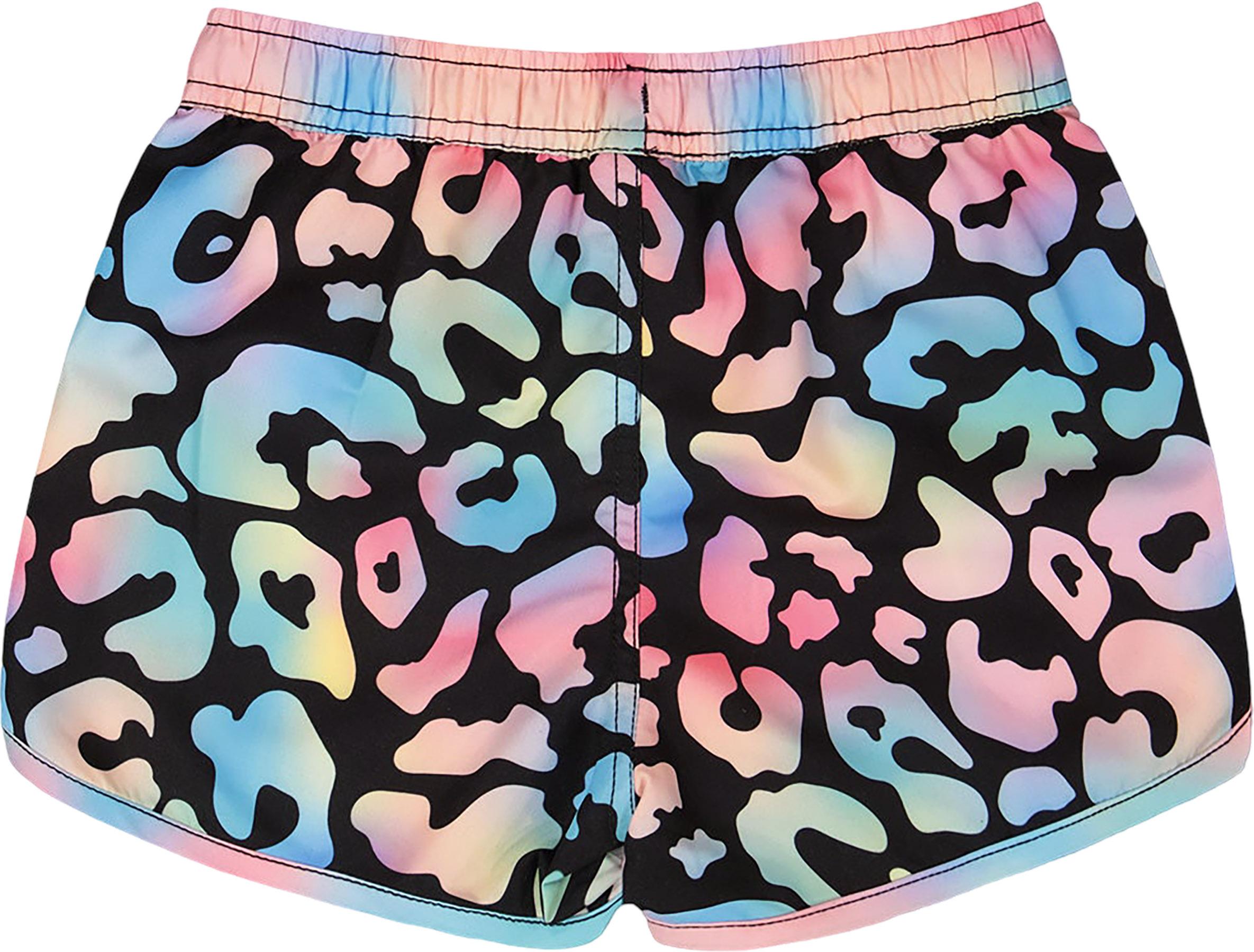 Product gallery image number 2 for product Printed Swim Shorts - Little Girl