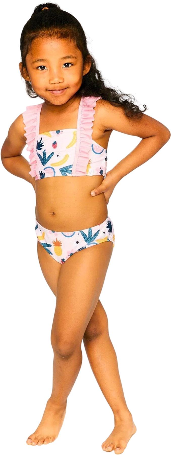 Product gallery image number 4 for product Printed Fruits Two-Piece Swimsuit - Big Girl