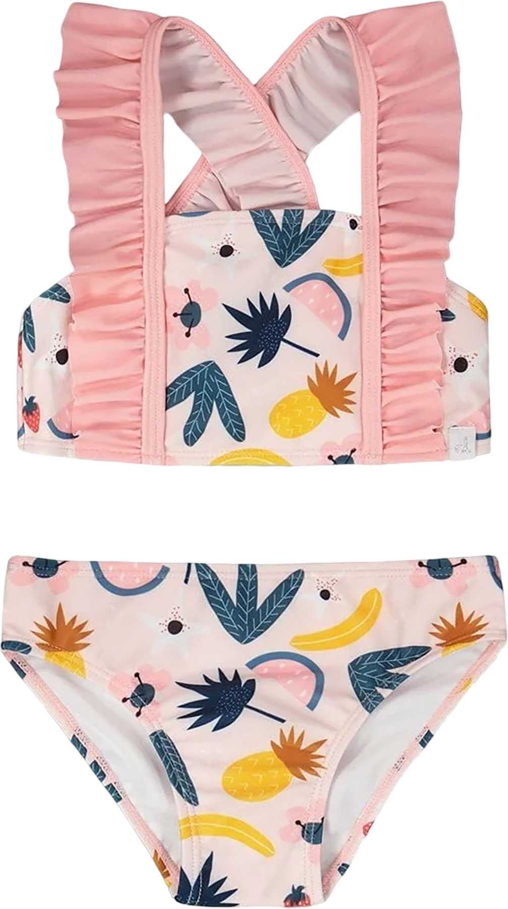 Product image for Printed Fruits Two-Piece Swimsuit - Big Girl