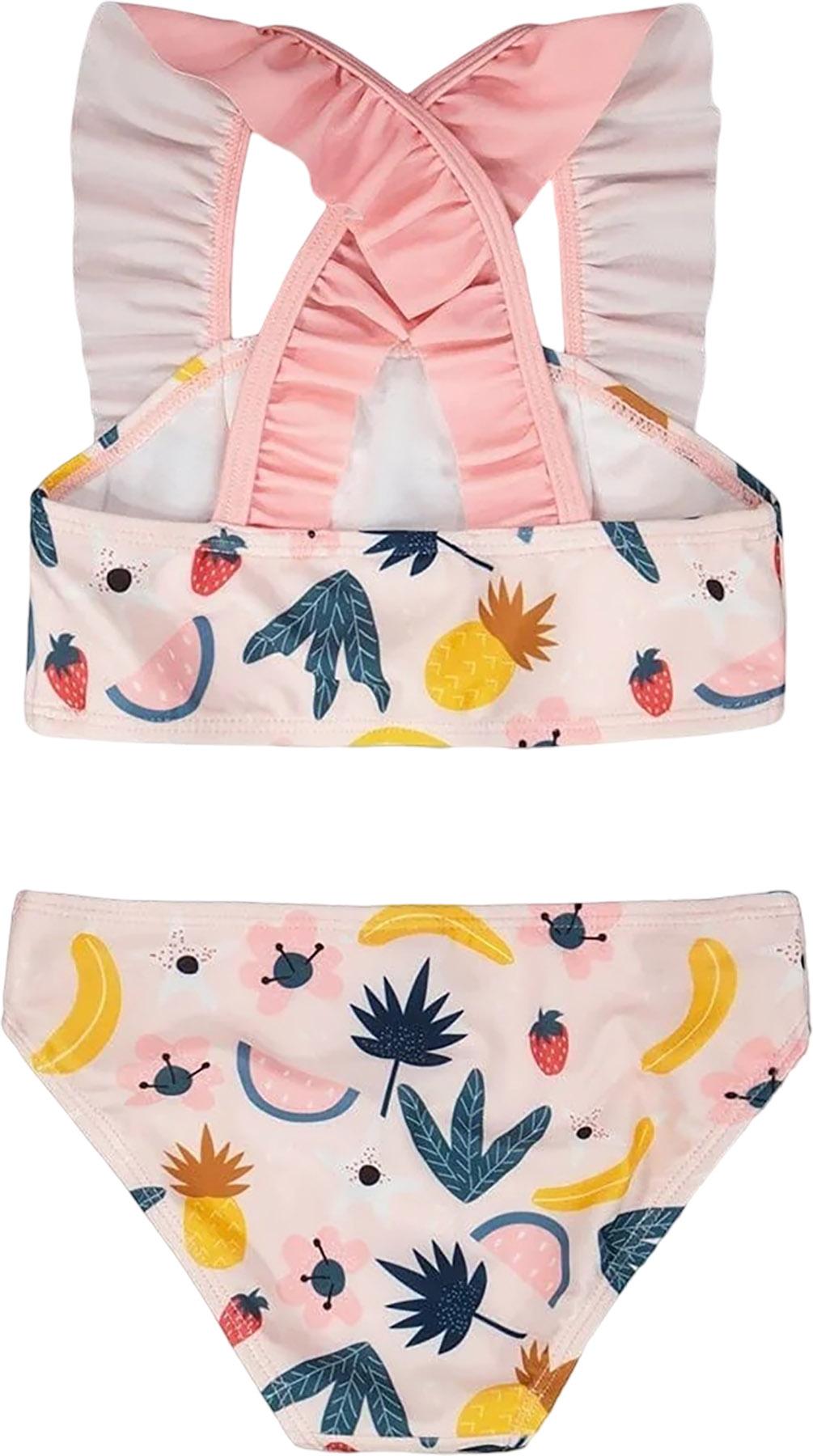 Product gallery image number 4 for product Printed Fruits Two-Piece Swimsuit - Little Girl