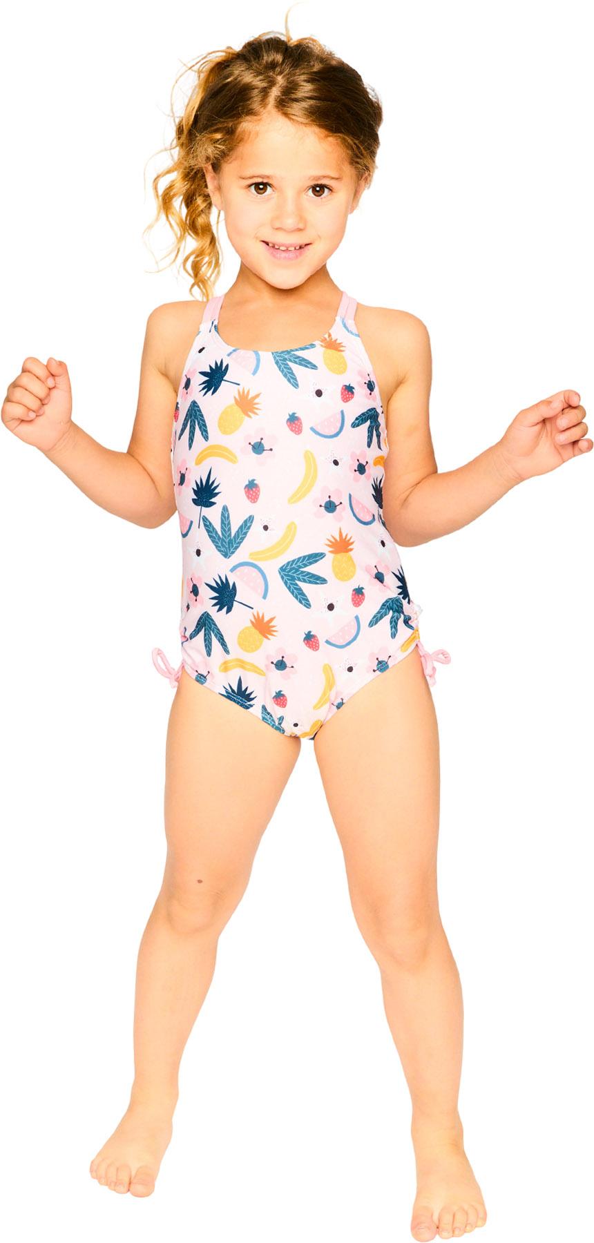 Product gallery image number 6 for product Printed One-Piece Swimsuit - Little Girl