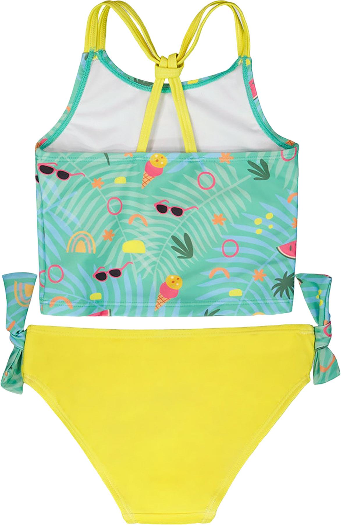 Product gallery image number 2 for product Printed Two-Piece Swimsuit - Little Girl