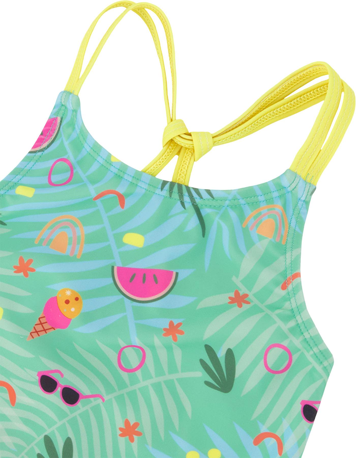 Product gallery image number 3 for product Printed Two-Piece Swimsuit - Little Girl