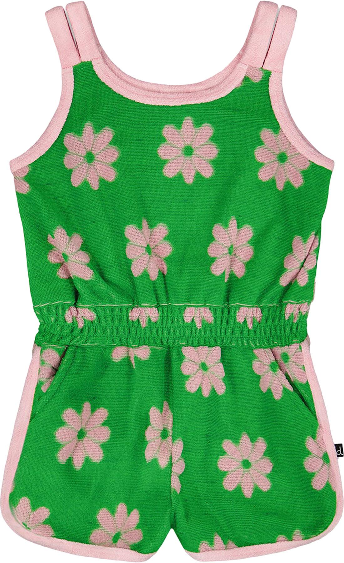Product image for Printed Terry Cloth Sleeveless Jumpsuit - Big Girl
