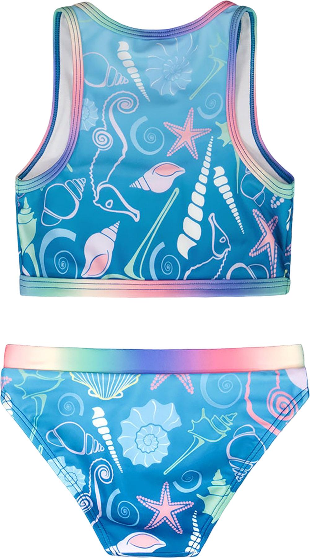 Product gallery image number 2 for product Printed Two-Piece Swimsuit - Little Girl