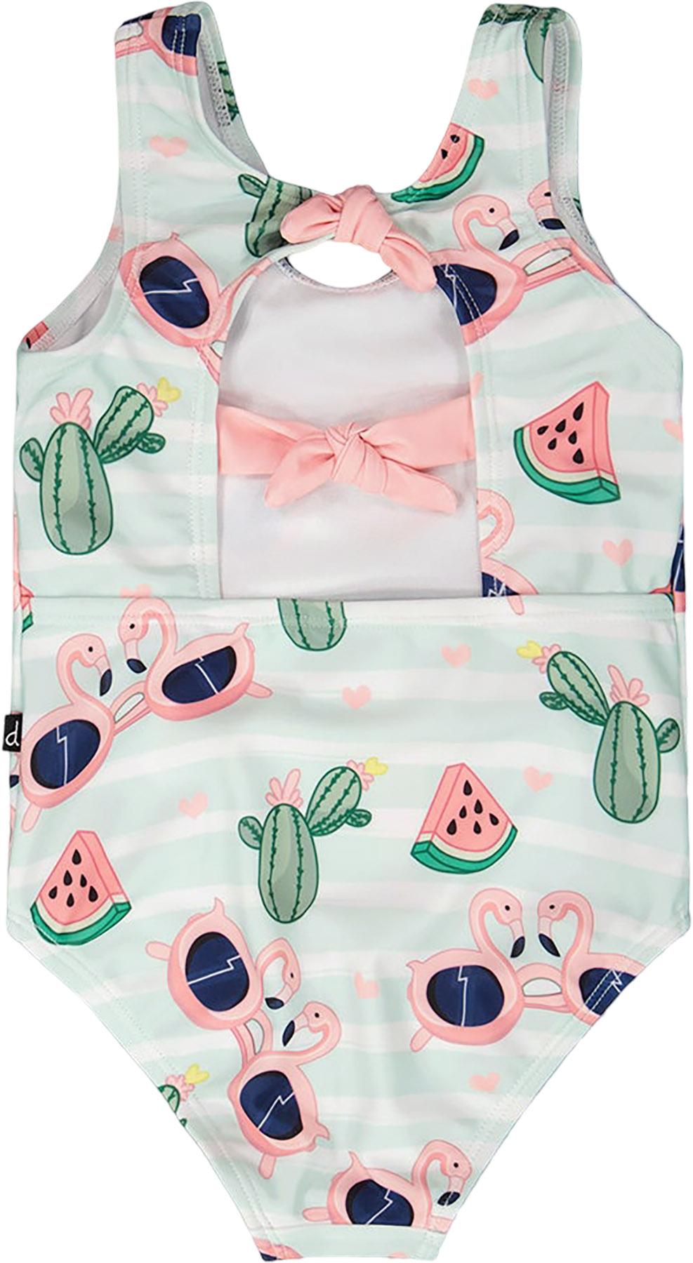 Product gallery image number 3 for product Printed One-Piece Swimsuit - Little Girl