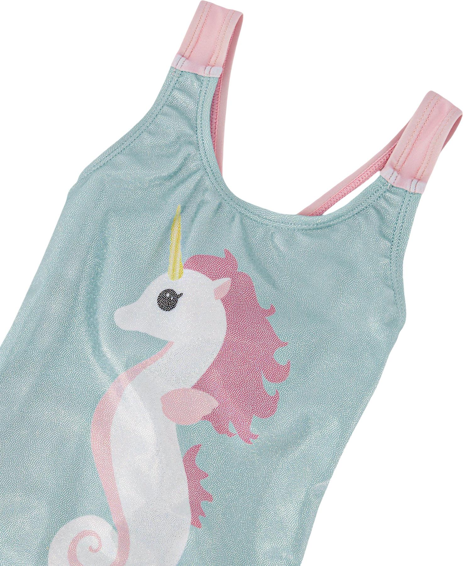 Product gallery image number 3 for product Maillot de bain une-pièce Aqua - Petite fille