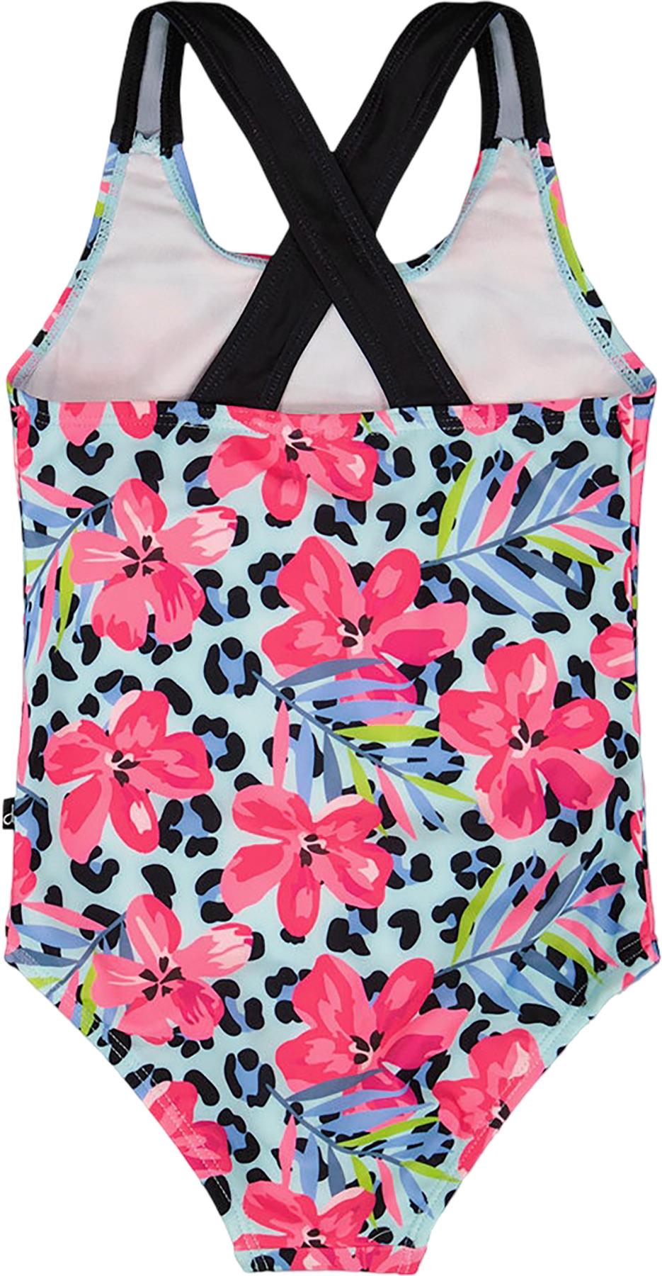 Product gallery image number 2 for product Printed One-Piece Swimsuit - Little Girl