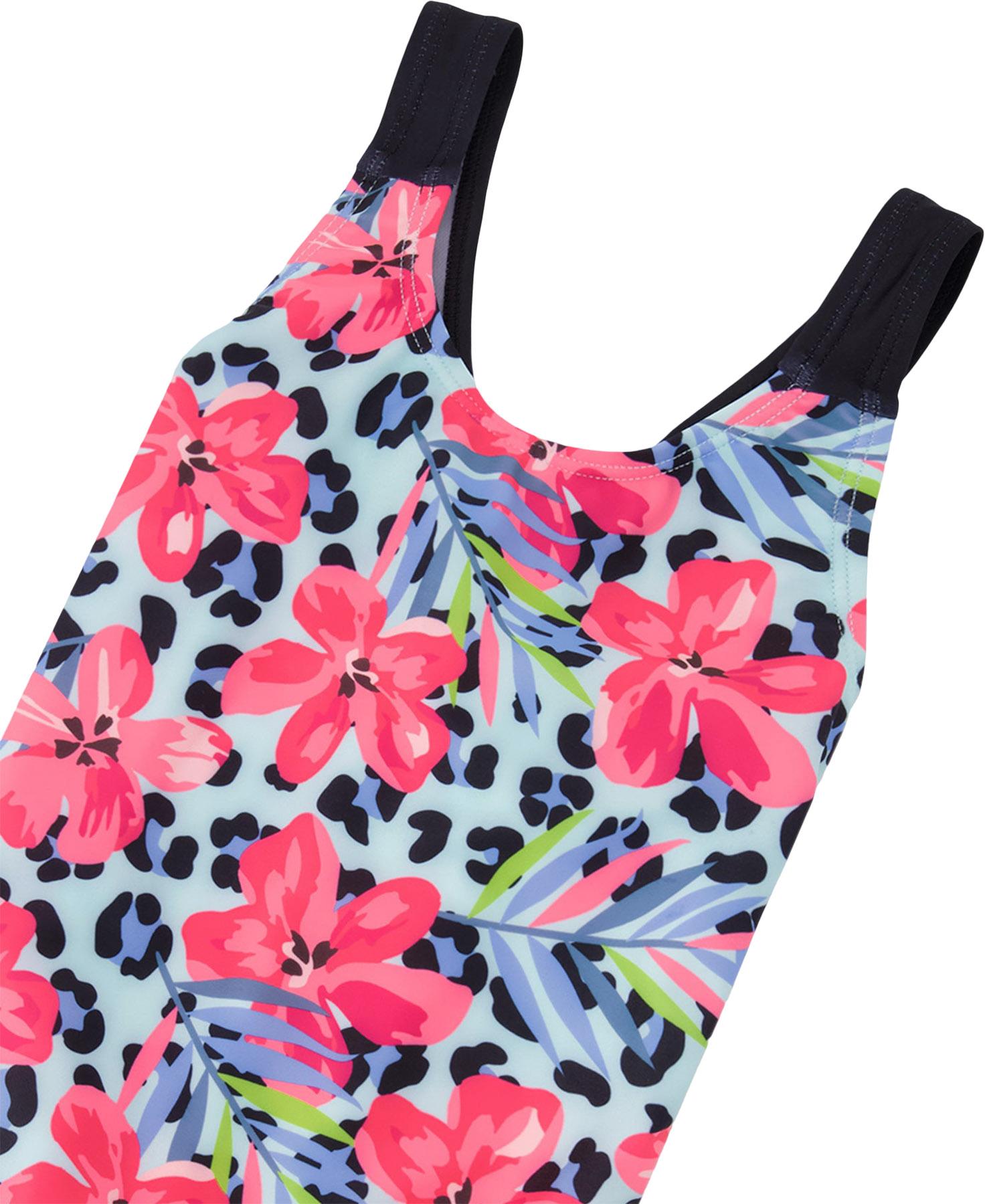 Product gallery image number 3 for product Printed One-Piece Swimsuit - Little Girl