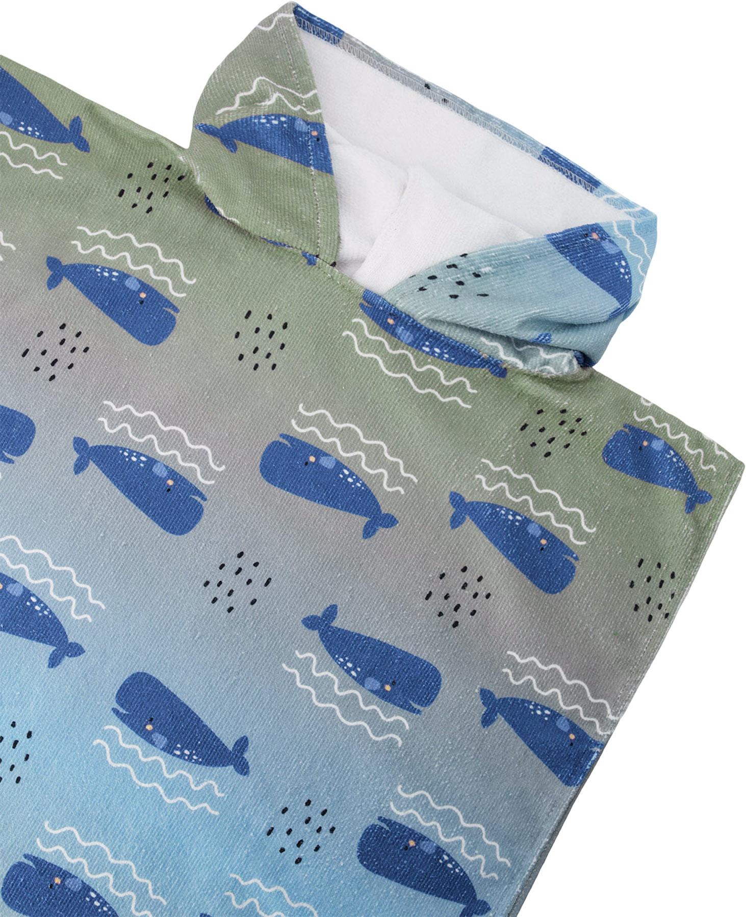 Numéro de l'image de la galerie de produits 3 pour le produit Serviette de plage à capuchon imprimée - Enfant