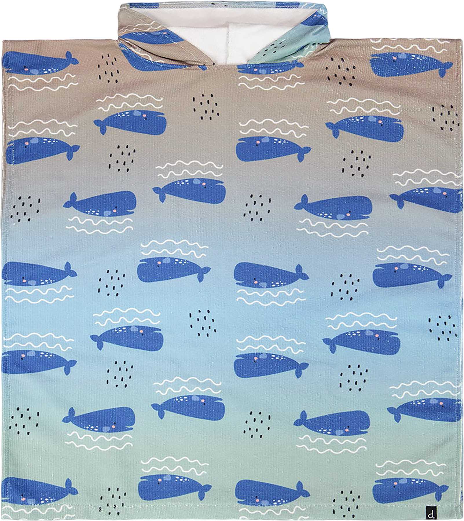 Image de produit pour Serviette de plage à capuchon imprimée - Enfant