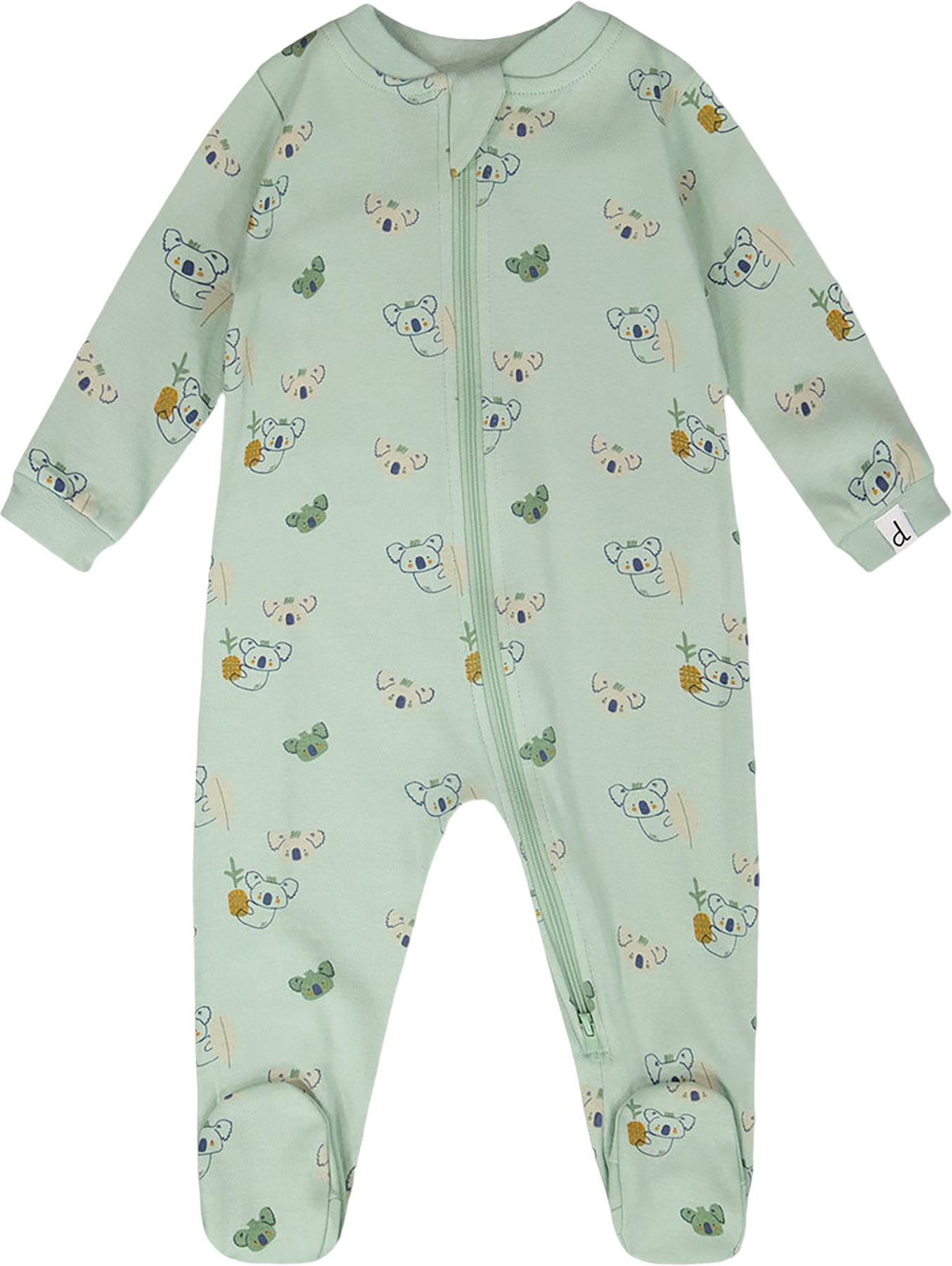 Product image for Printed Organic Cotton One-Piece Pyjama - Baby Girl