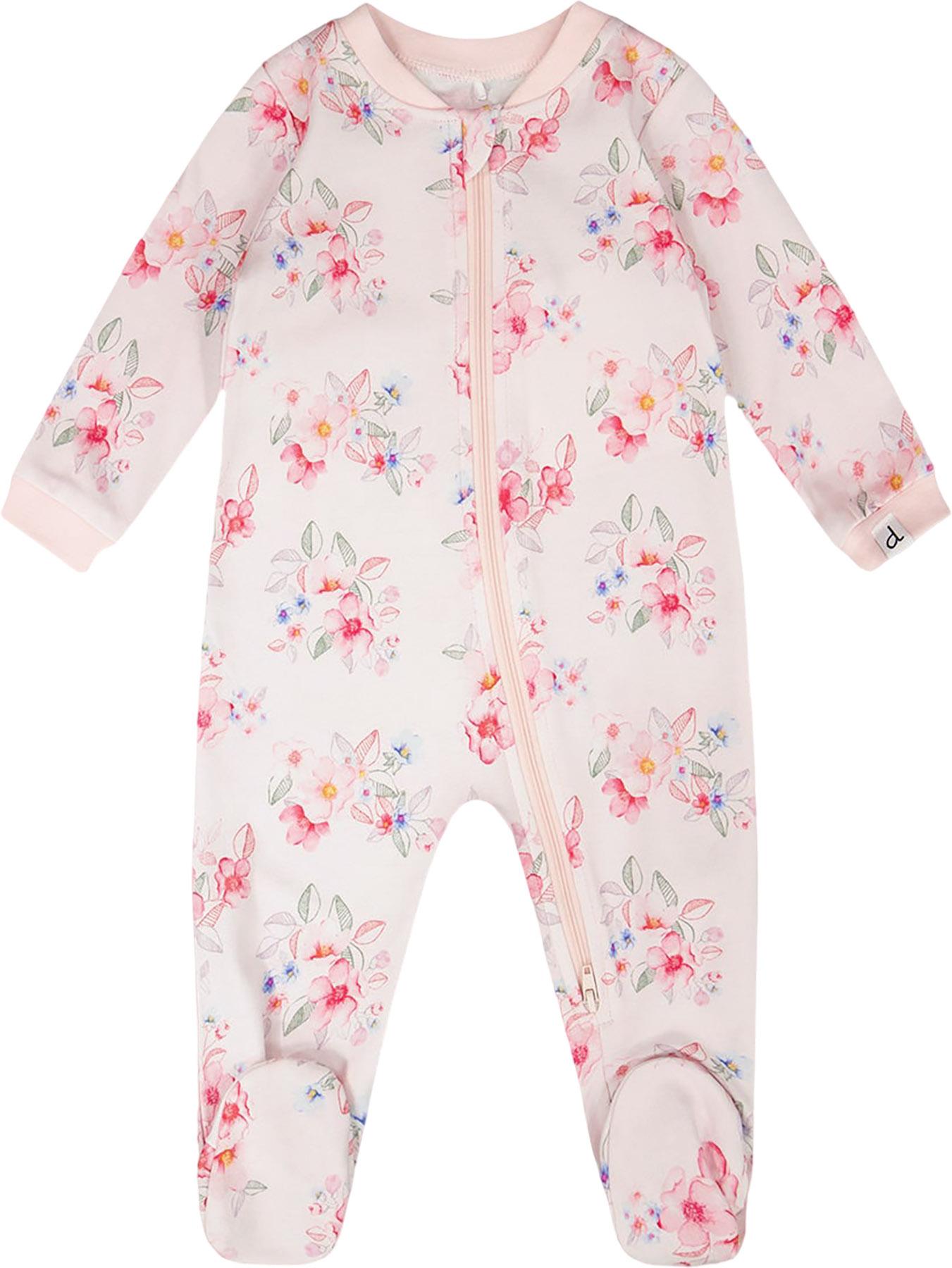 Product image for Printed Organic Cotton One-Piece Pyjama - Baby Girl