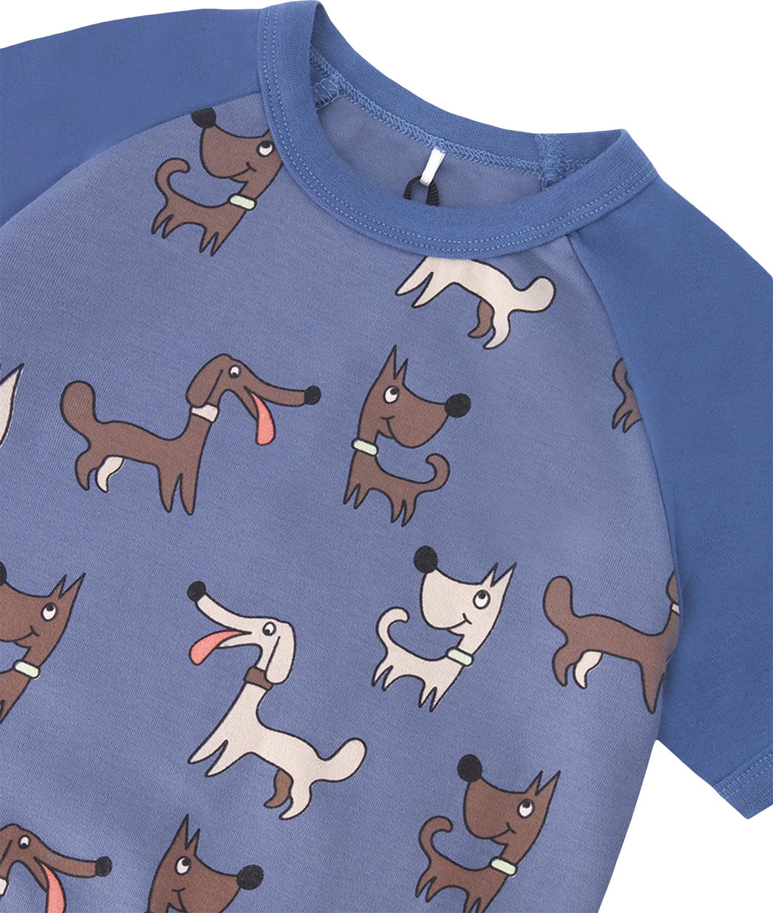 Product gallery image number 5 for product Printed Organic Cotton Two-Piece Pyjama Set - Baby Boy