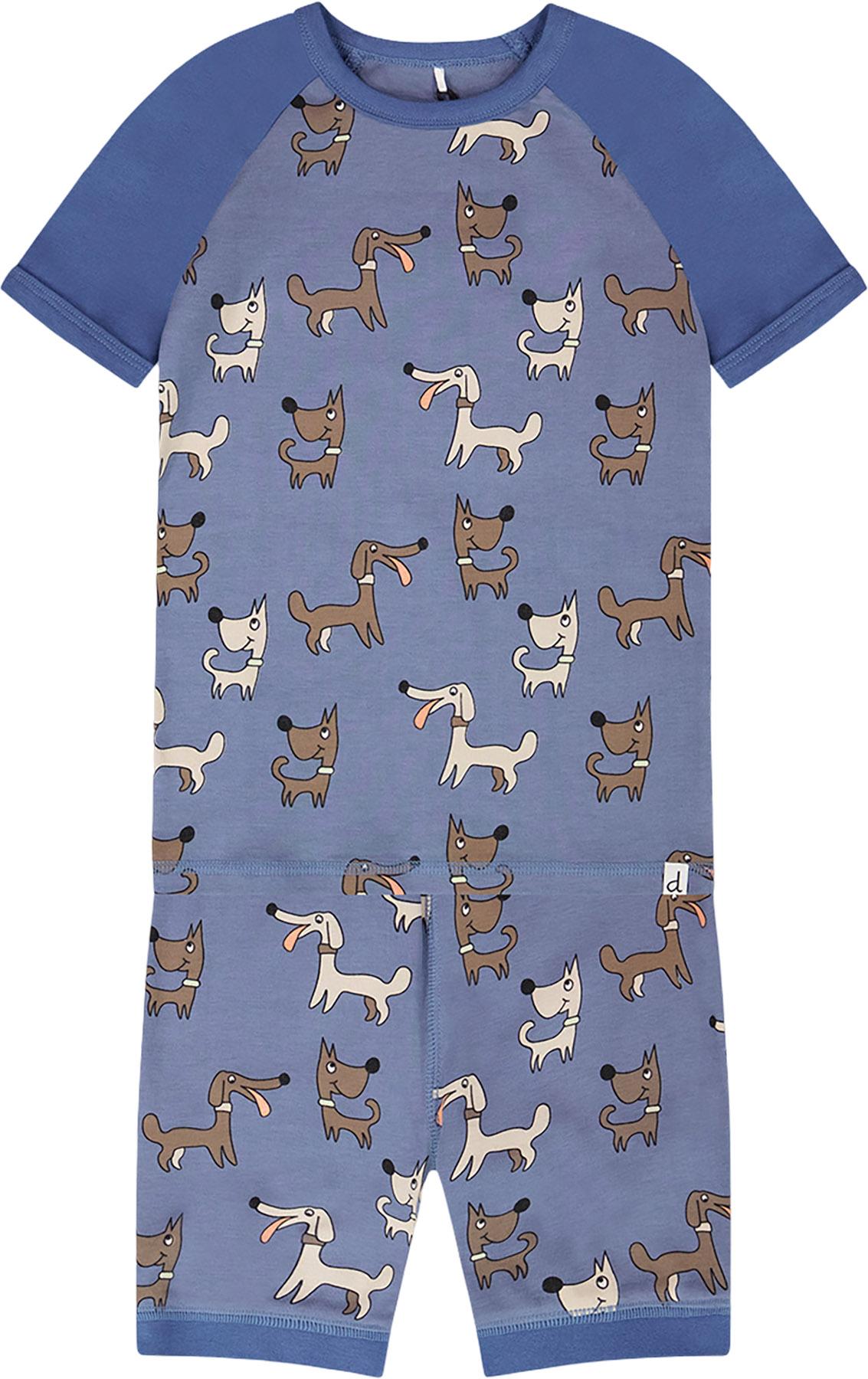 Product gallery image number 1 for product Printed Organic Cotton Two-Piece Pyjama Set - Baby Boy